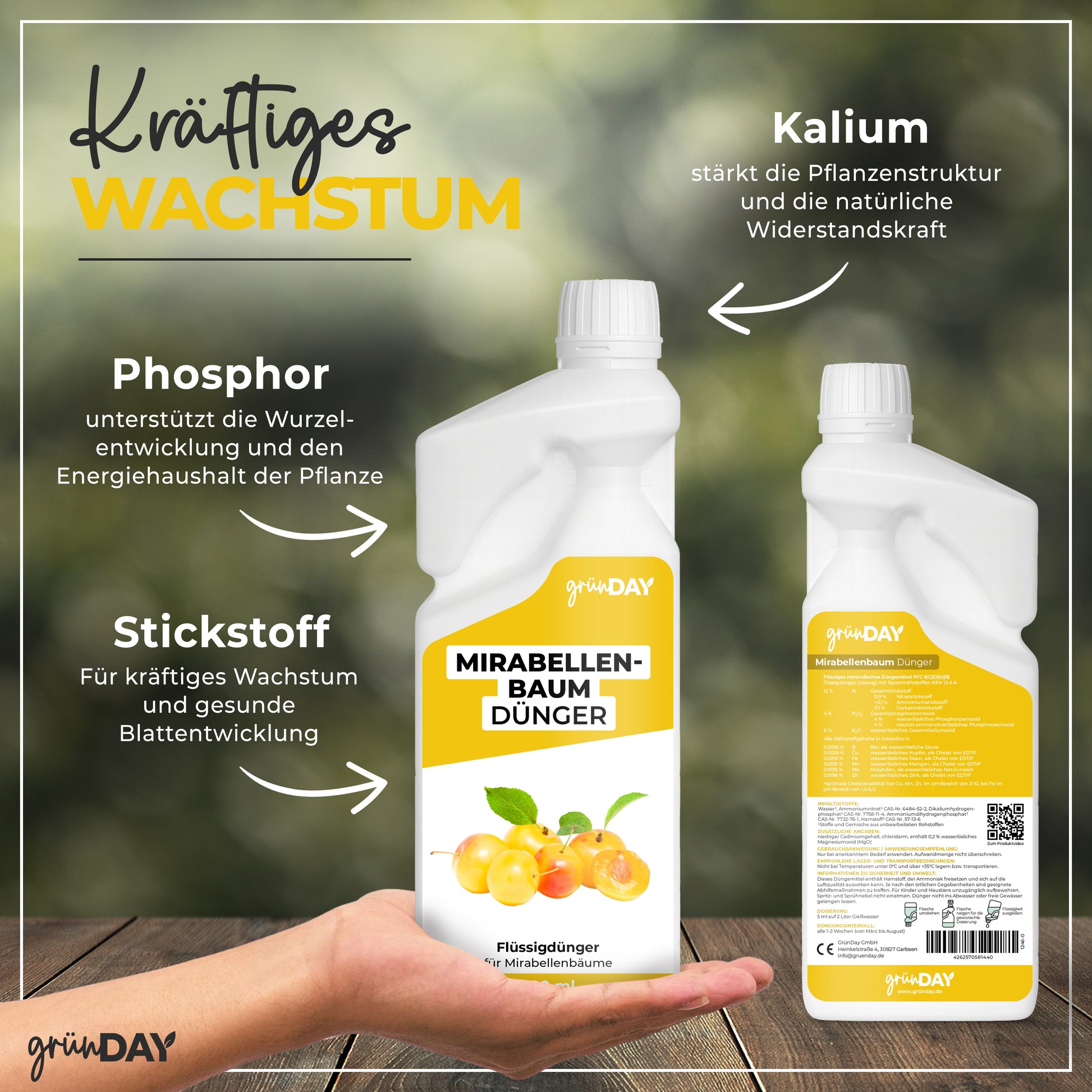 Mirabellenbaum-Flüssigdünger 500 ml