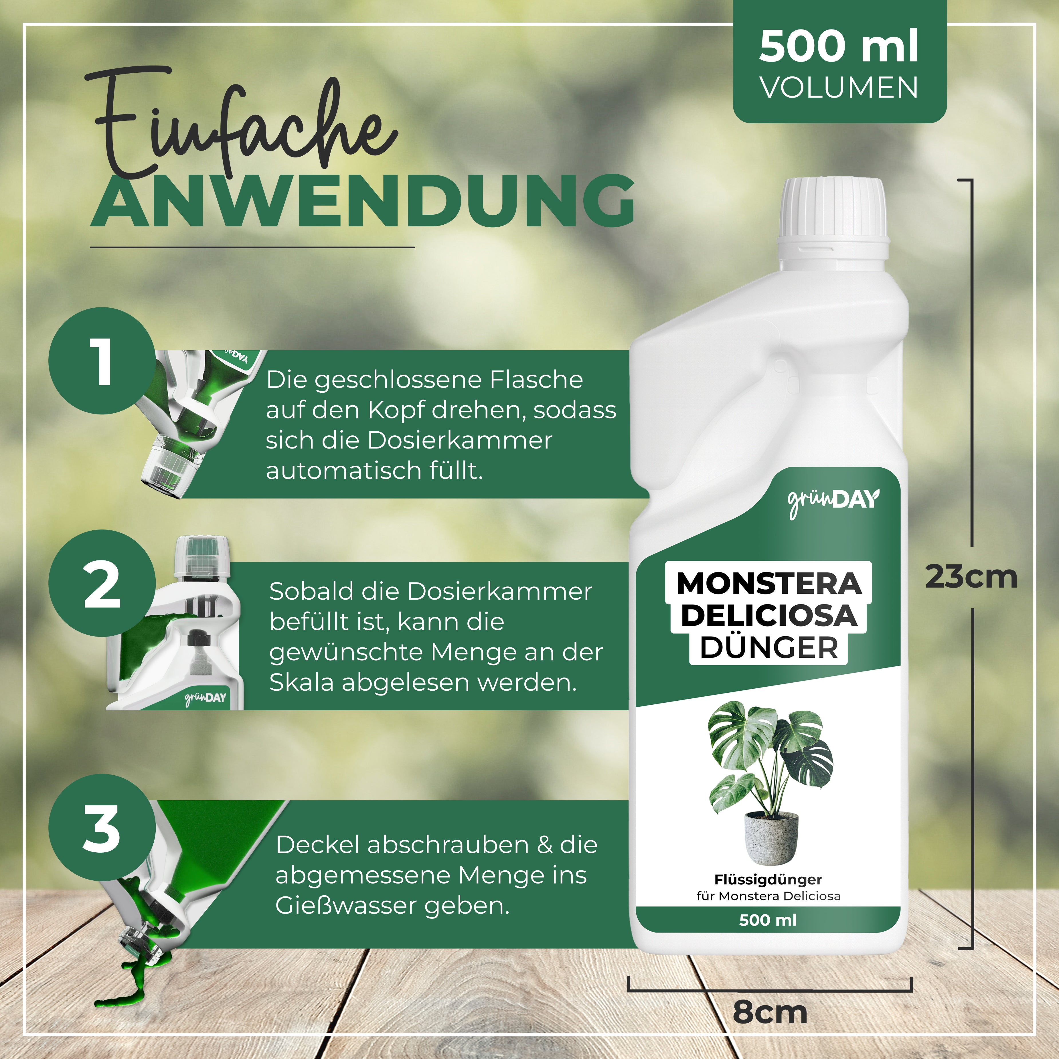 Gründay Monstera Deliciosa Dünger – Produktansicht 3
