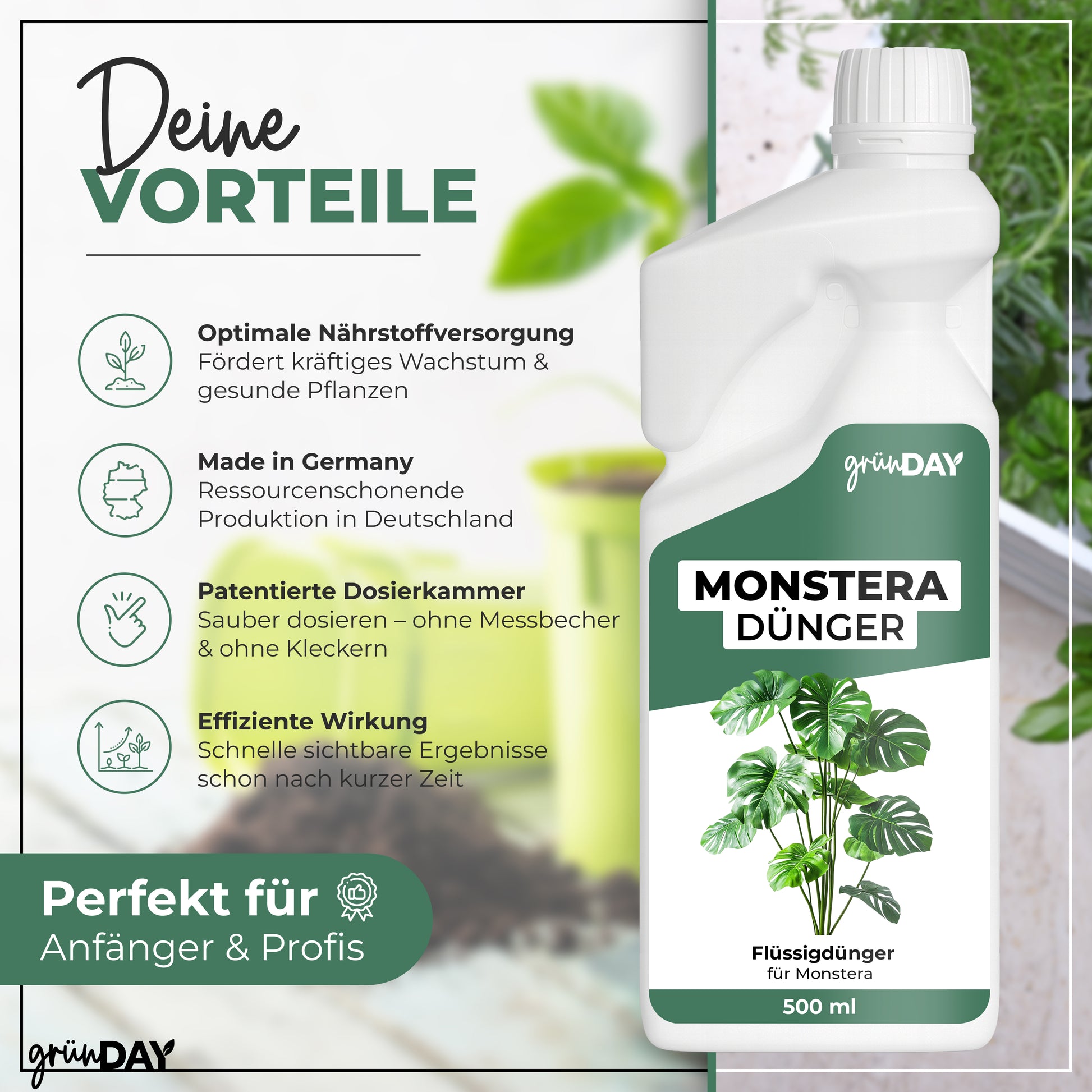 Gründay Monsteradünger – Produktansicht 2