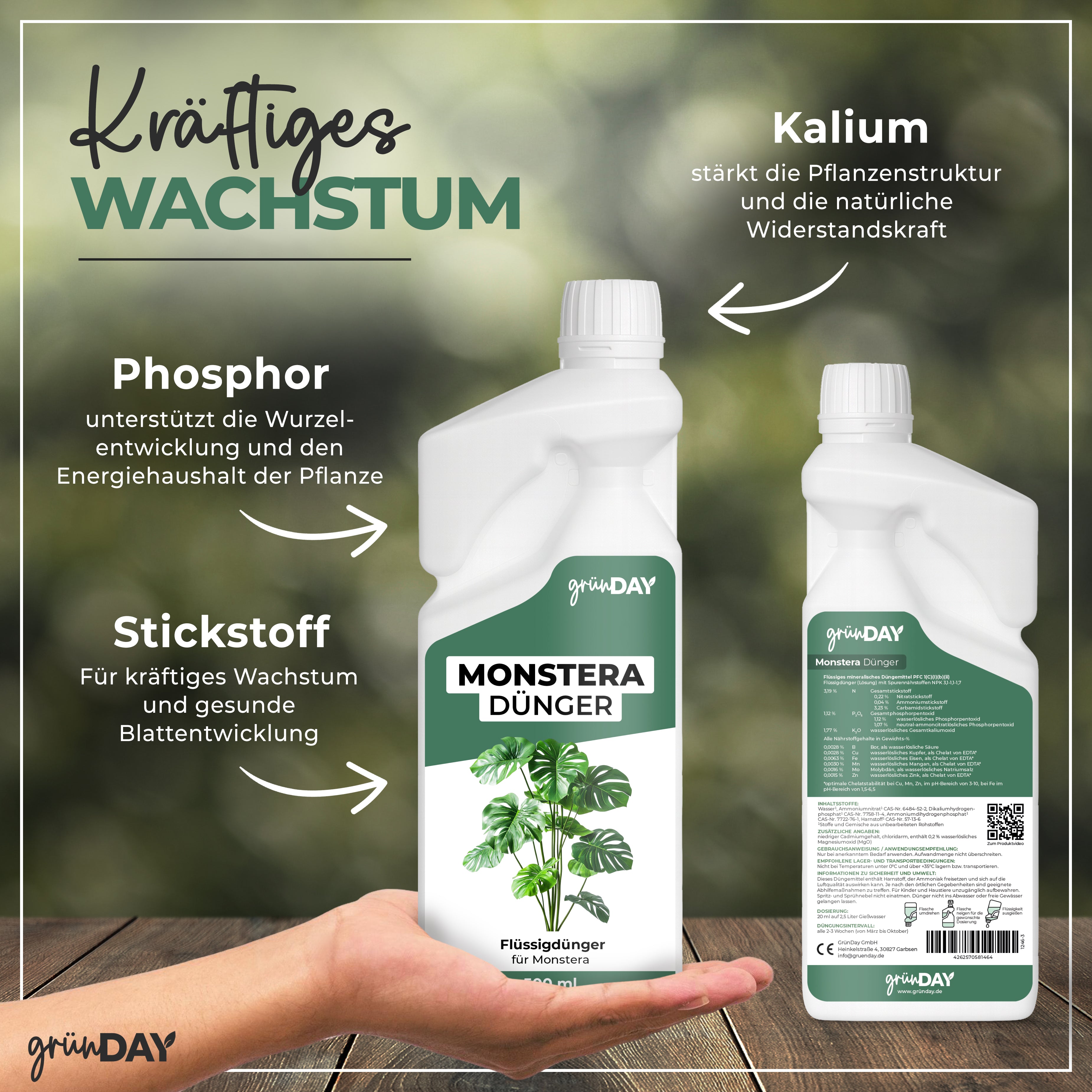 Gründay Monsteradünger – Produktansicht 4