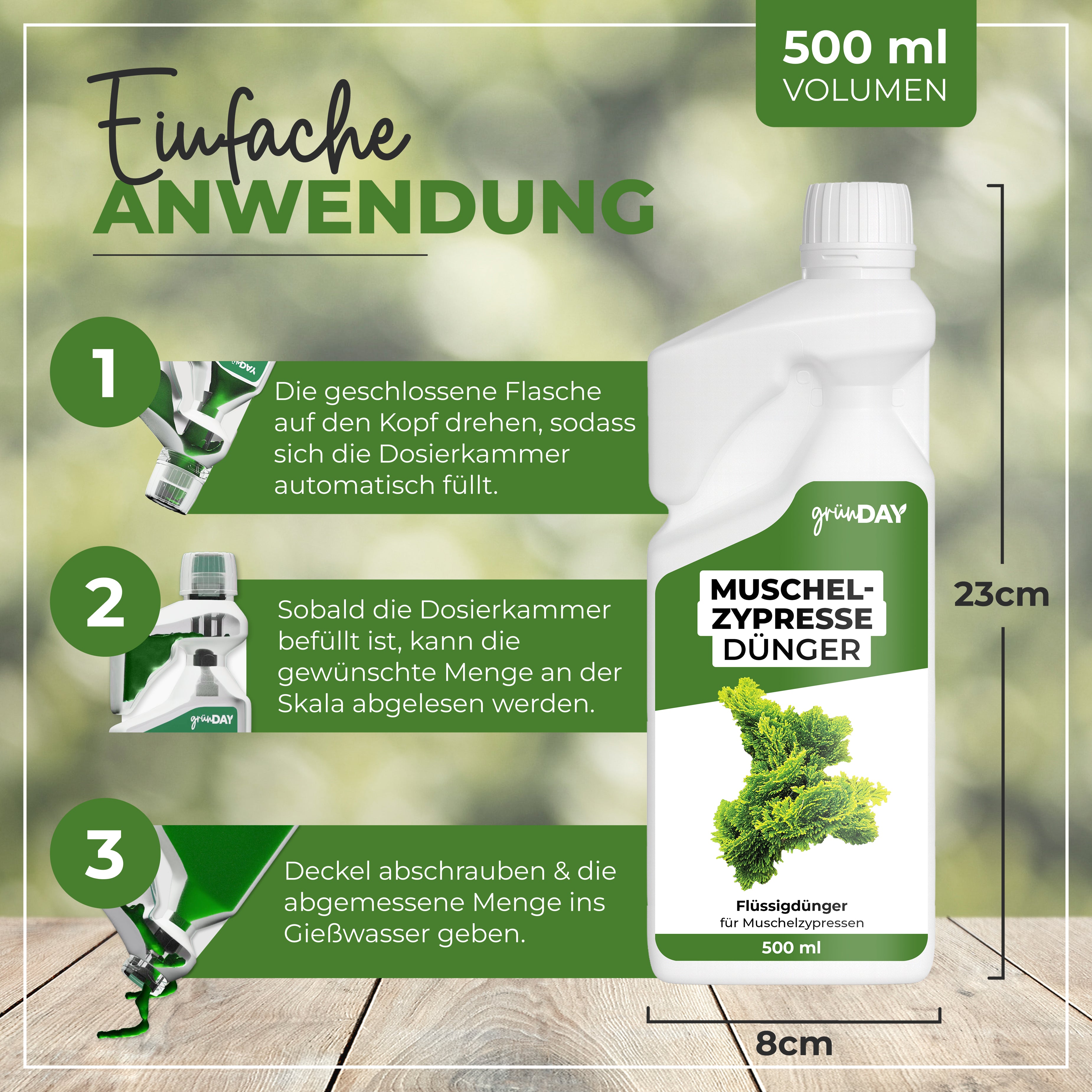 Gründay Muschelzypressedünger – Produktansicht 3