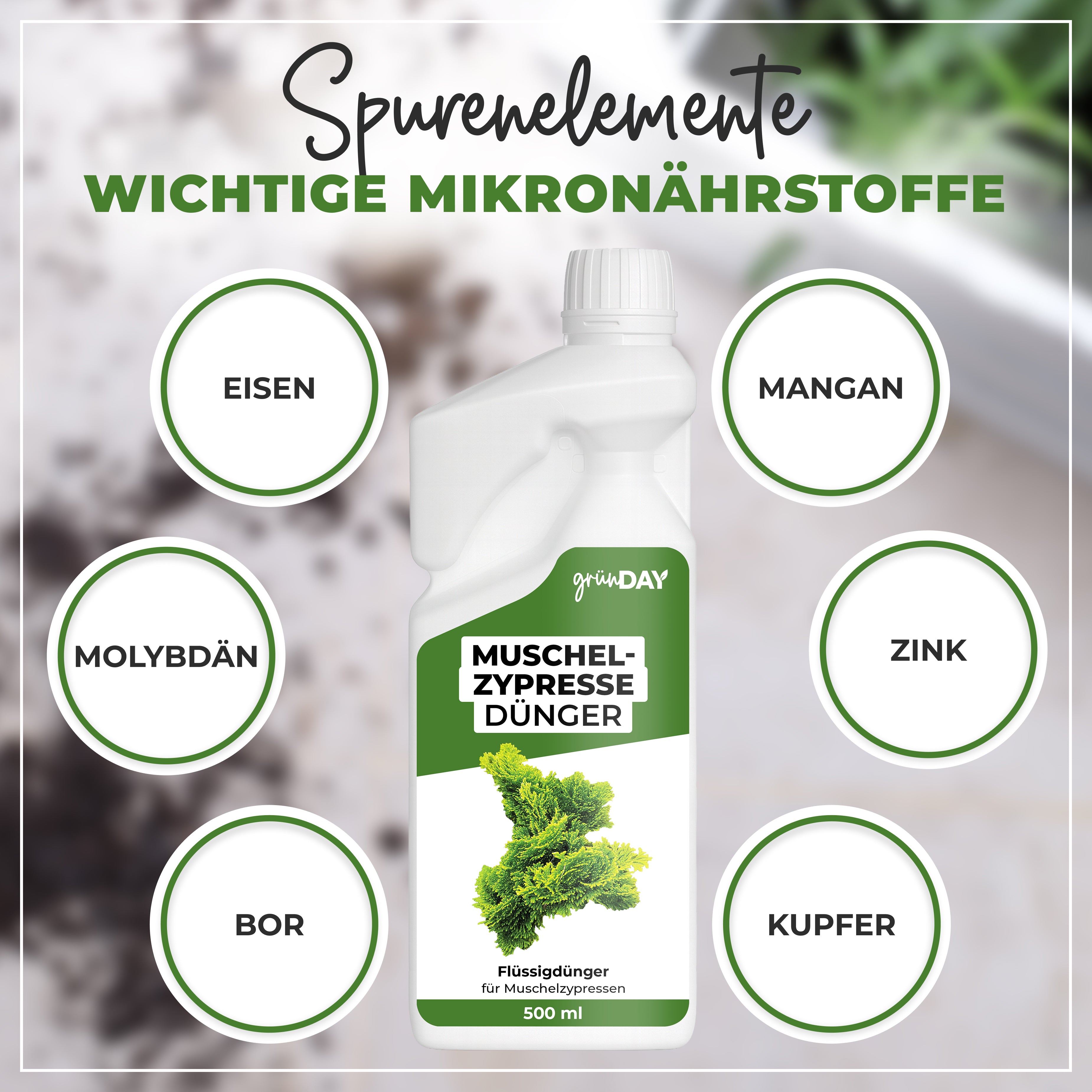 Gründay Muschelzypressedünger – Produktansicht 5