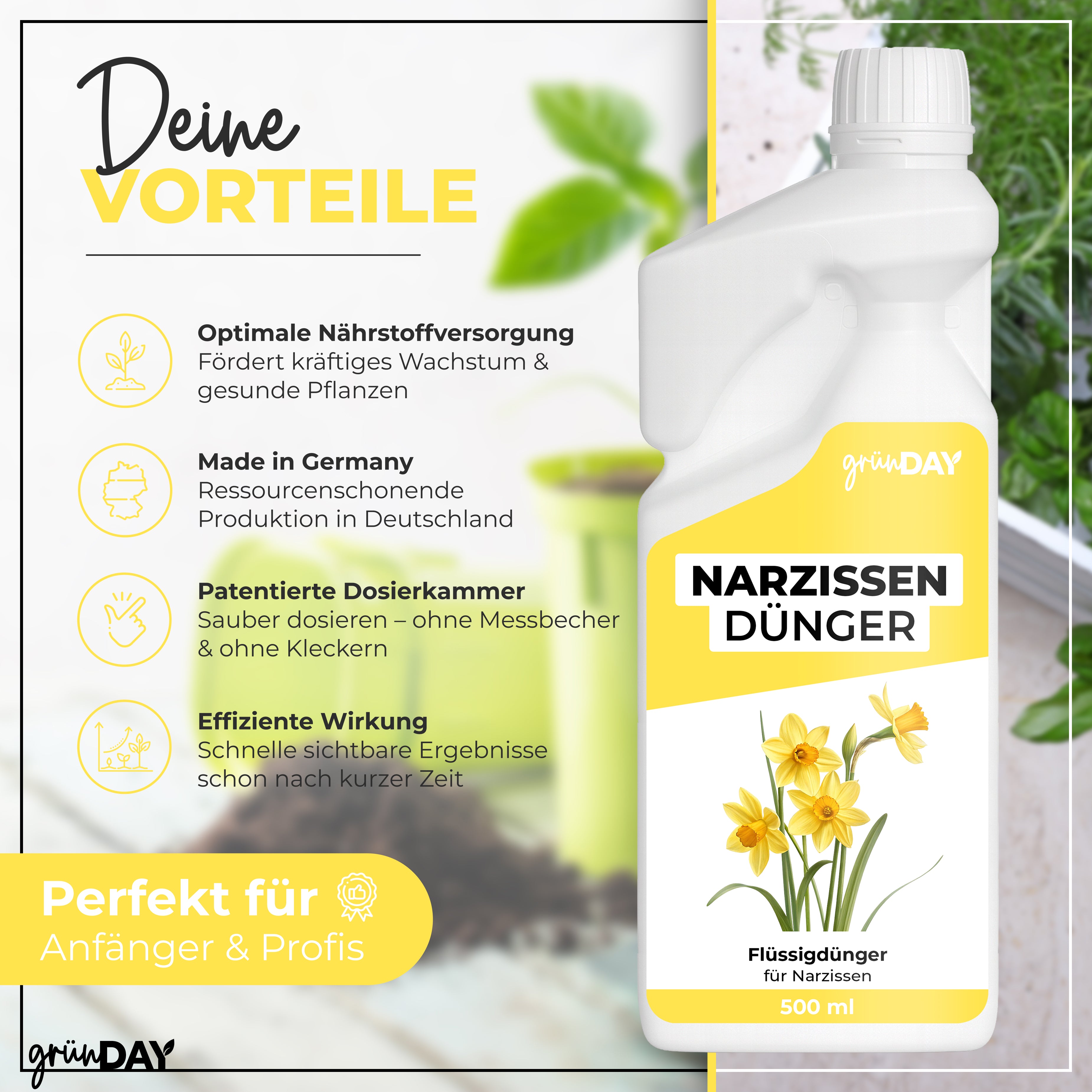 Gründay Narzissendünger – Produktansicht 2