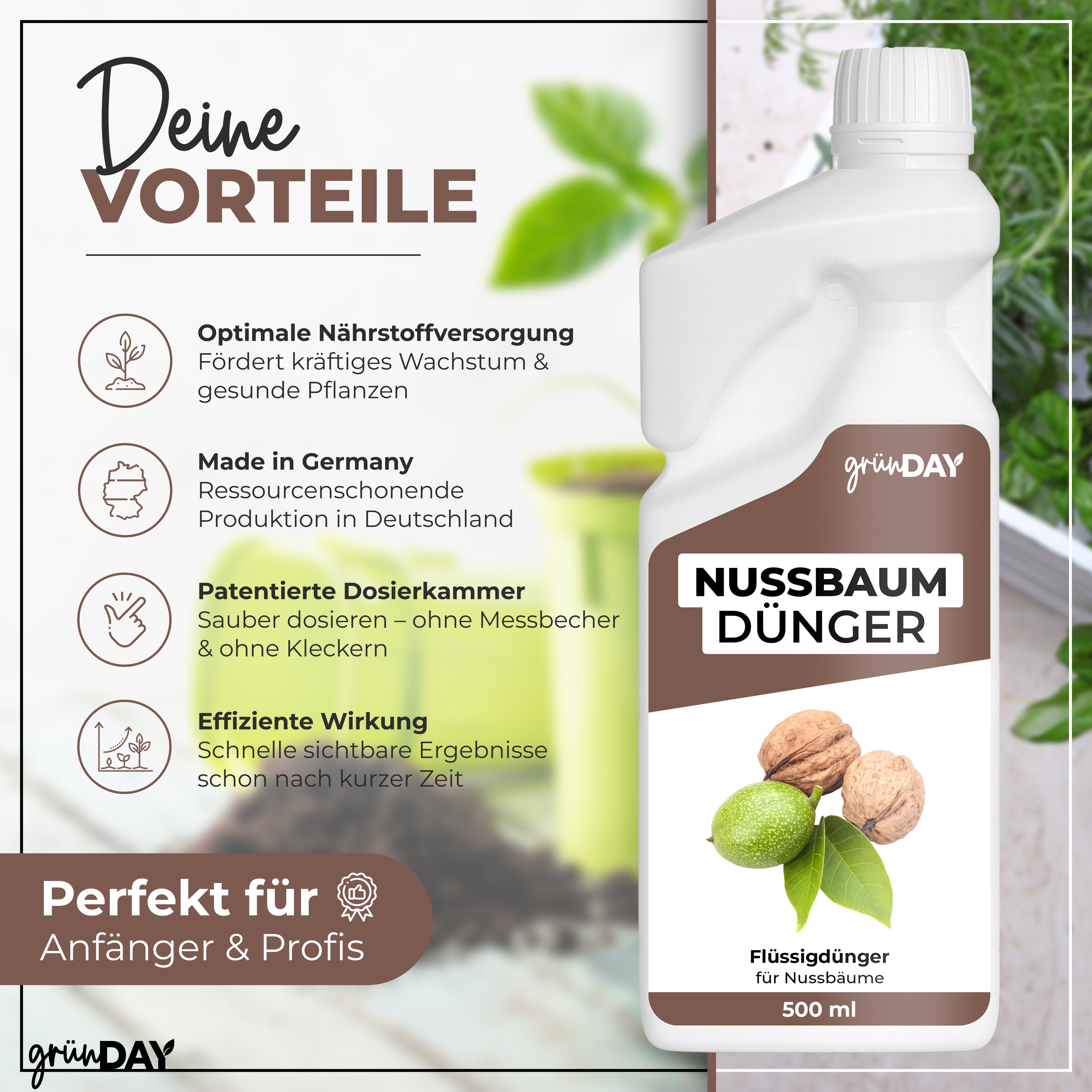 Gründay Nussbaum Dünger – Produktansicht 2
