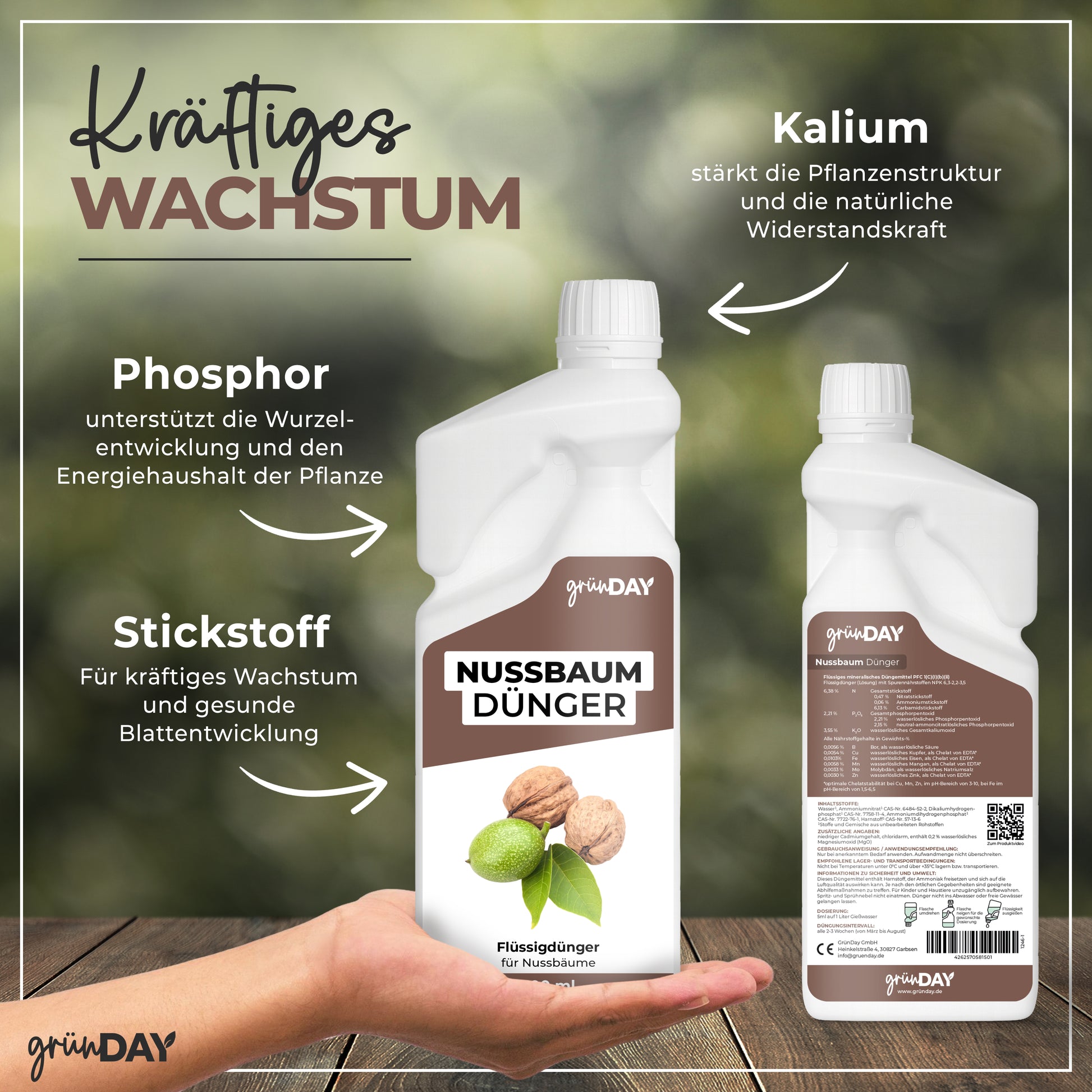Gründay Nussbaum Dünger – Produktansicht 4