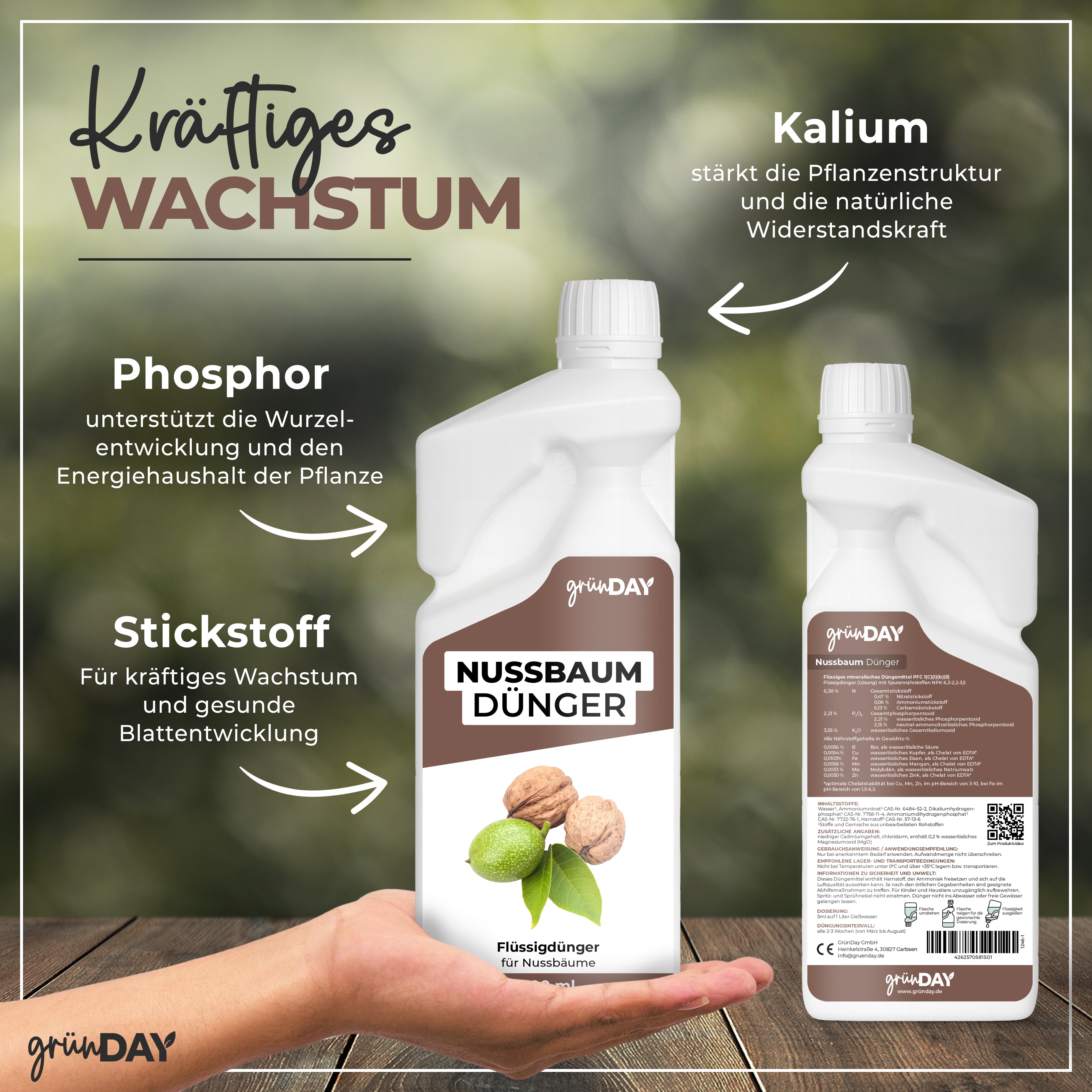 Gründay Nussbaum Dünger – Produktansicht 4