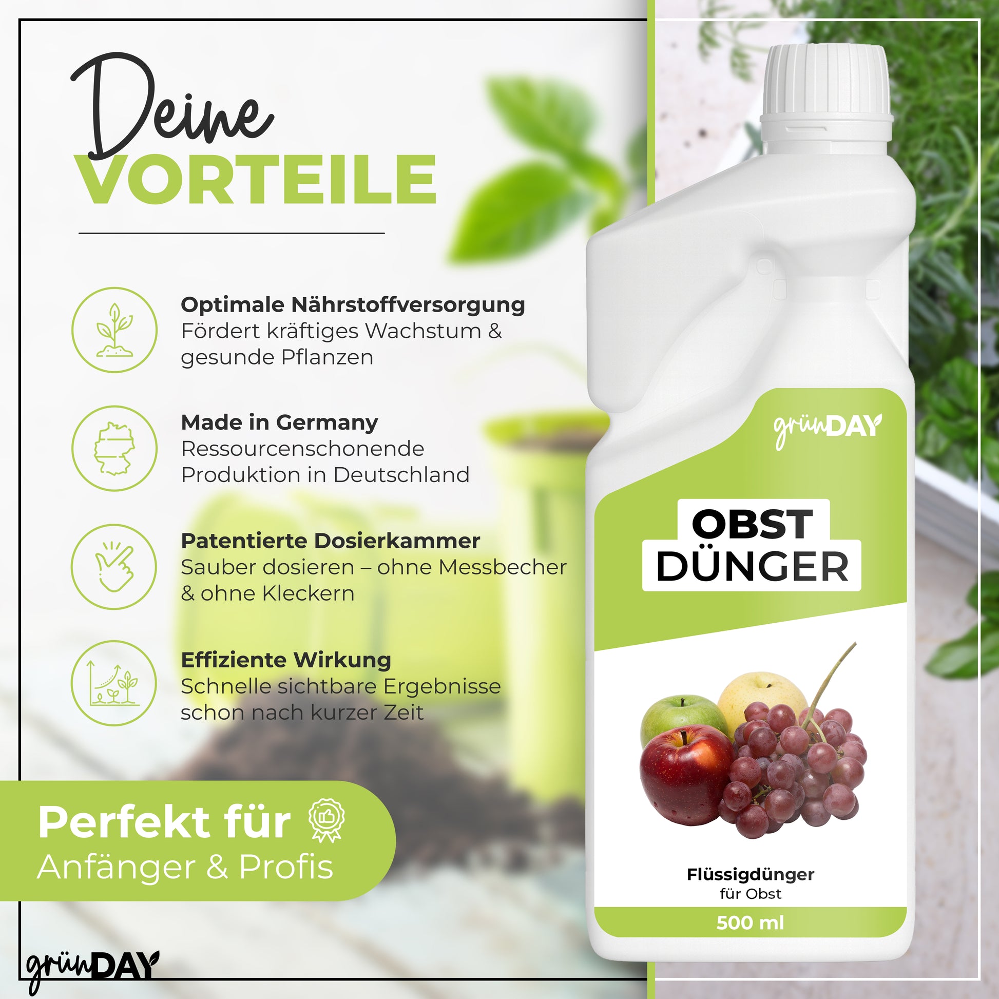 Gründay Obstdünger – Produktansicht 2