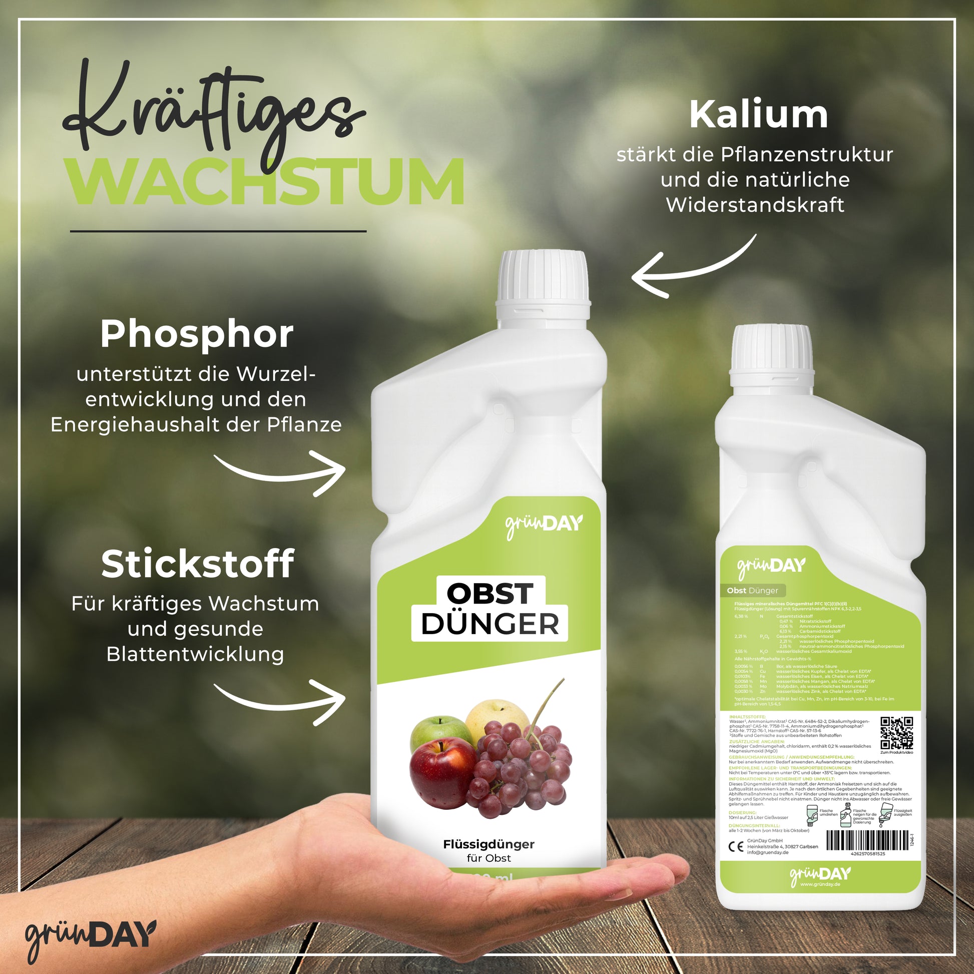 Gründay Obstdünger – Produktansicht 4