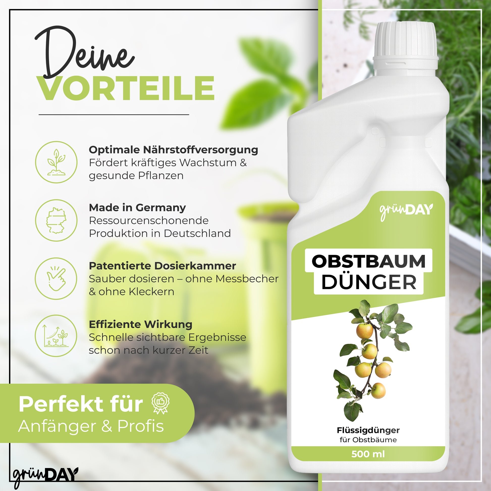Gründay Obstbaumdünger – Produktansicht 2