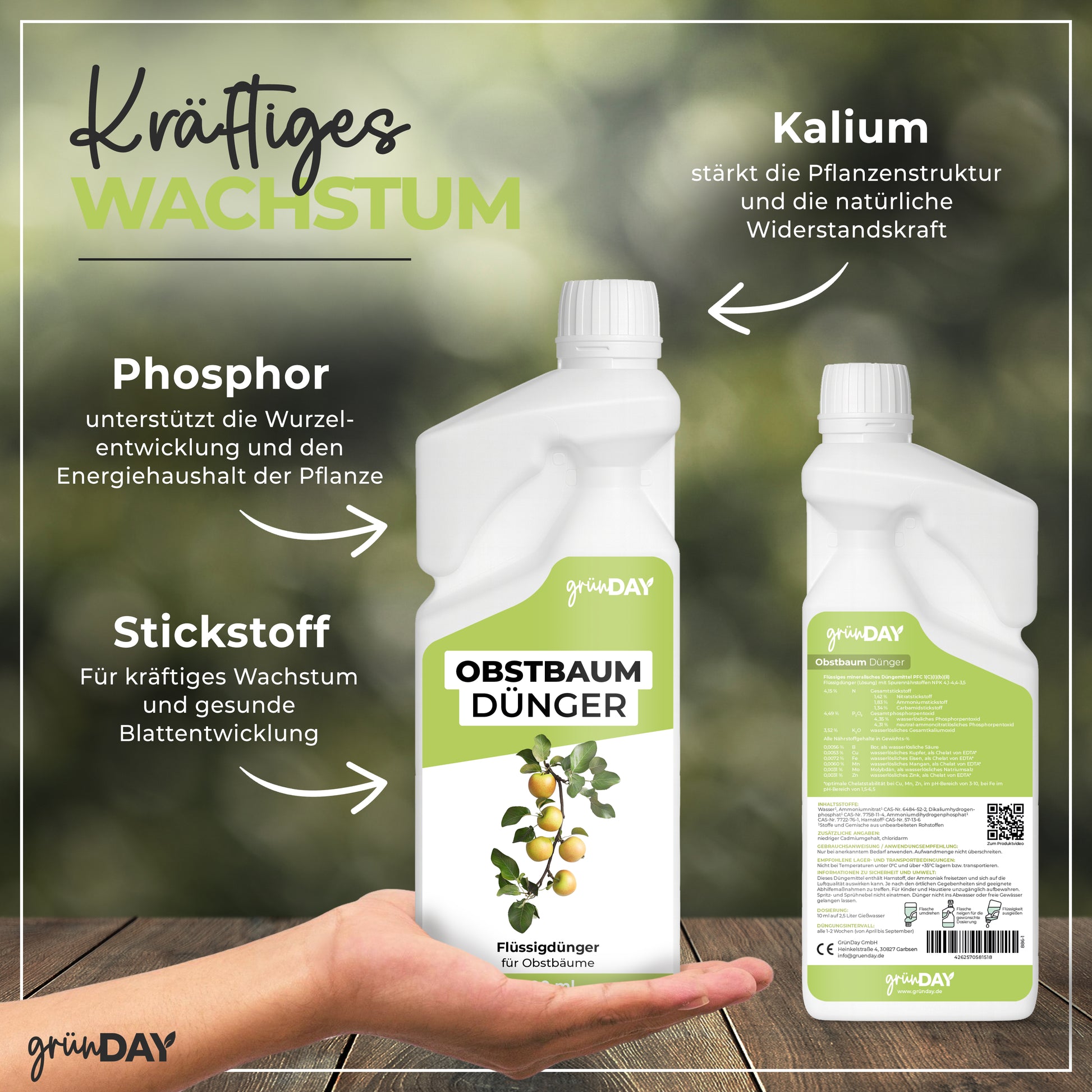Gründay Obstbaumdünger – Produktansicht 4