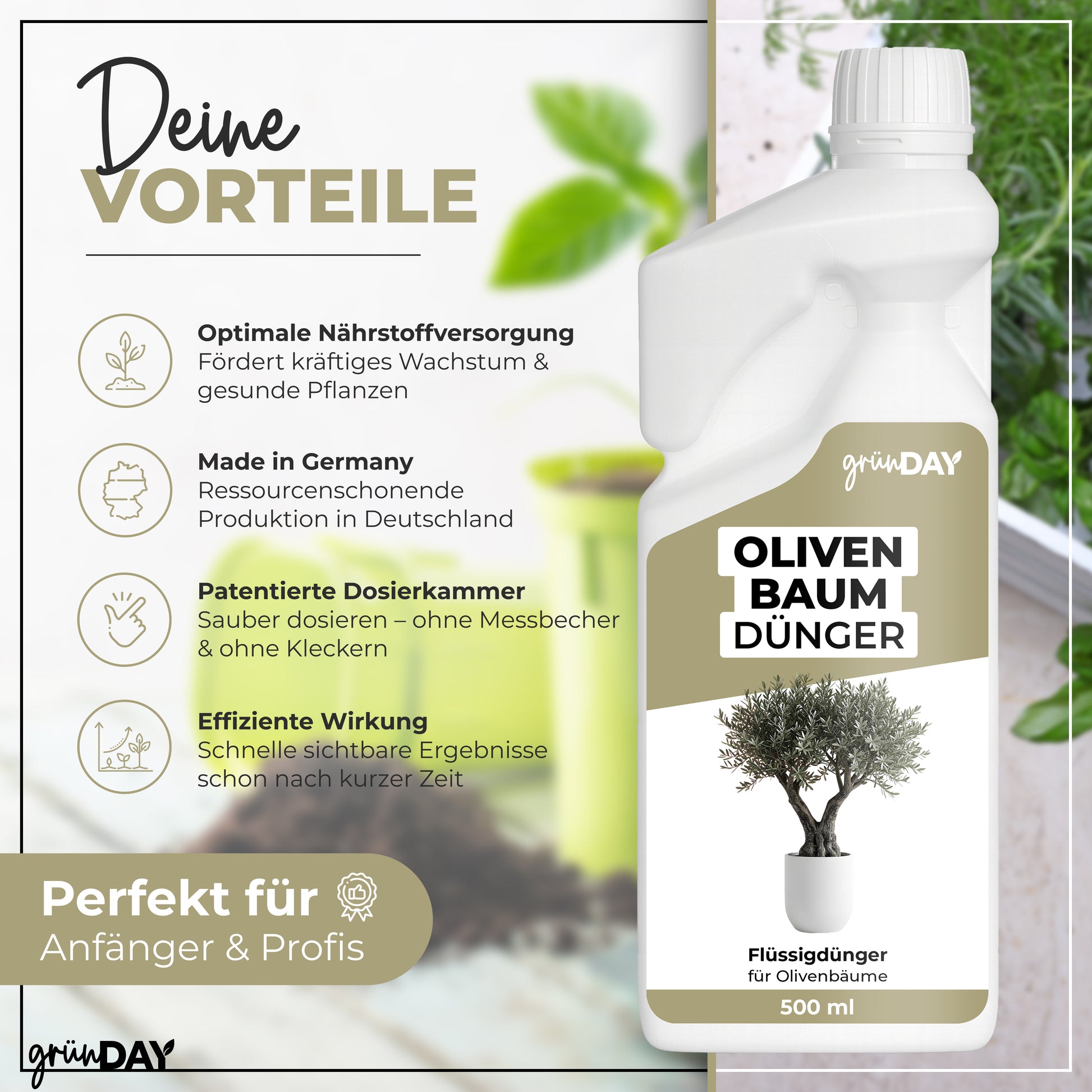 Gründay Olivenbaumdünger – Produktansicht 2