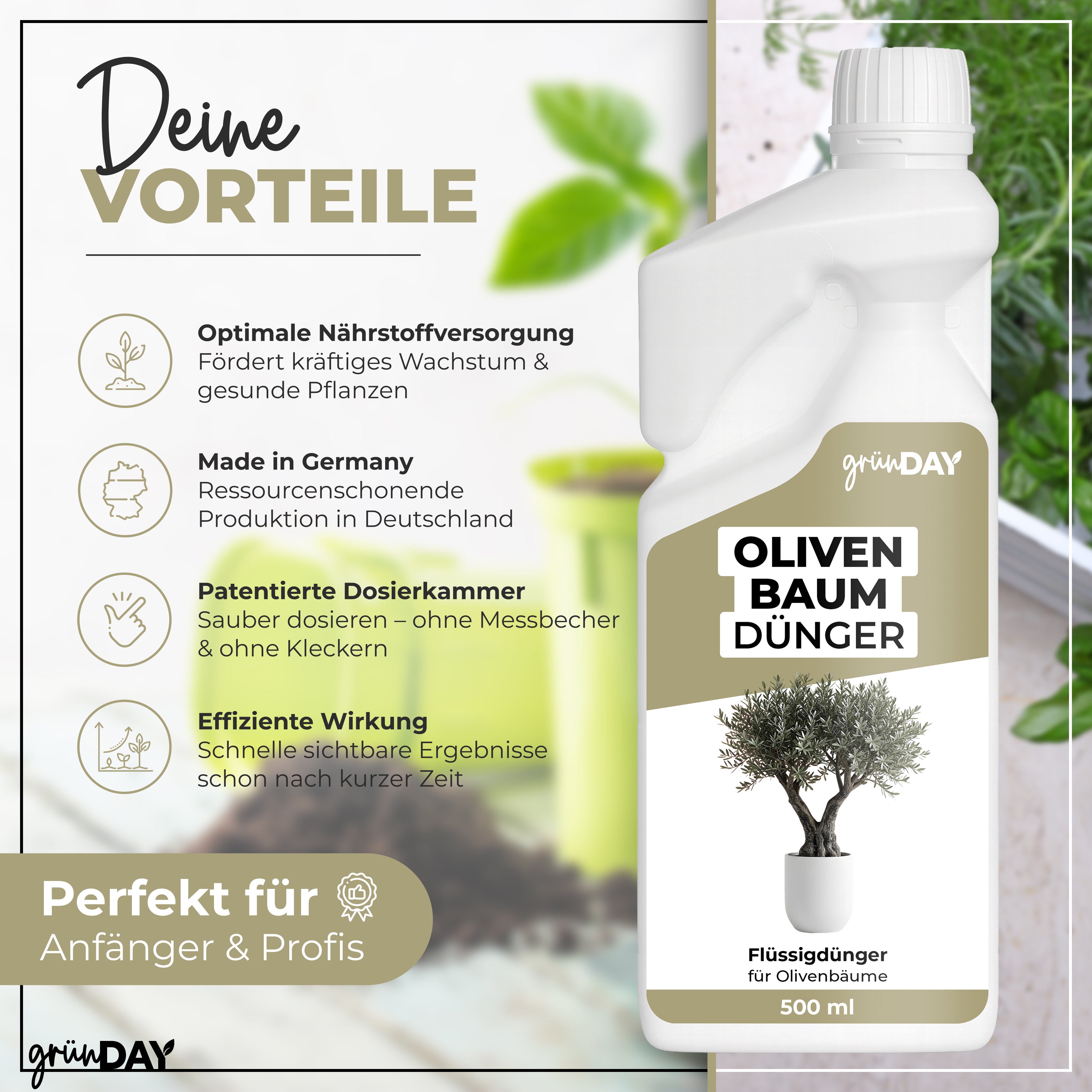 Gründay Olivenbaumdünger – Produktansicht 2