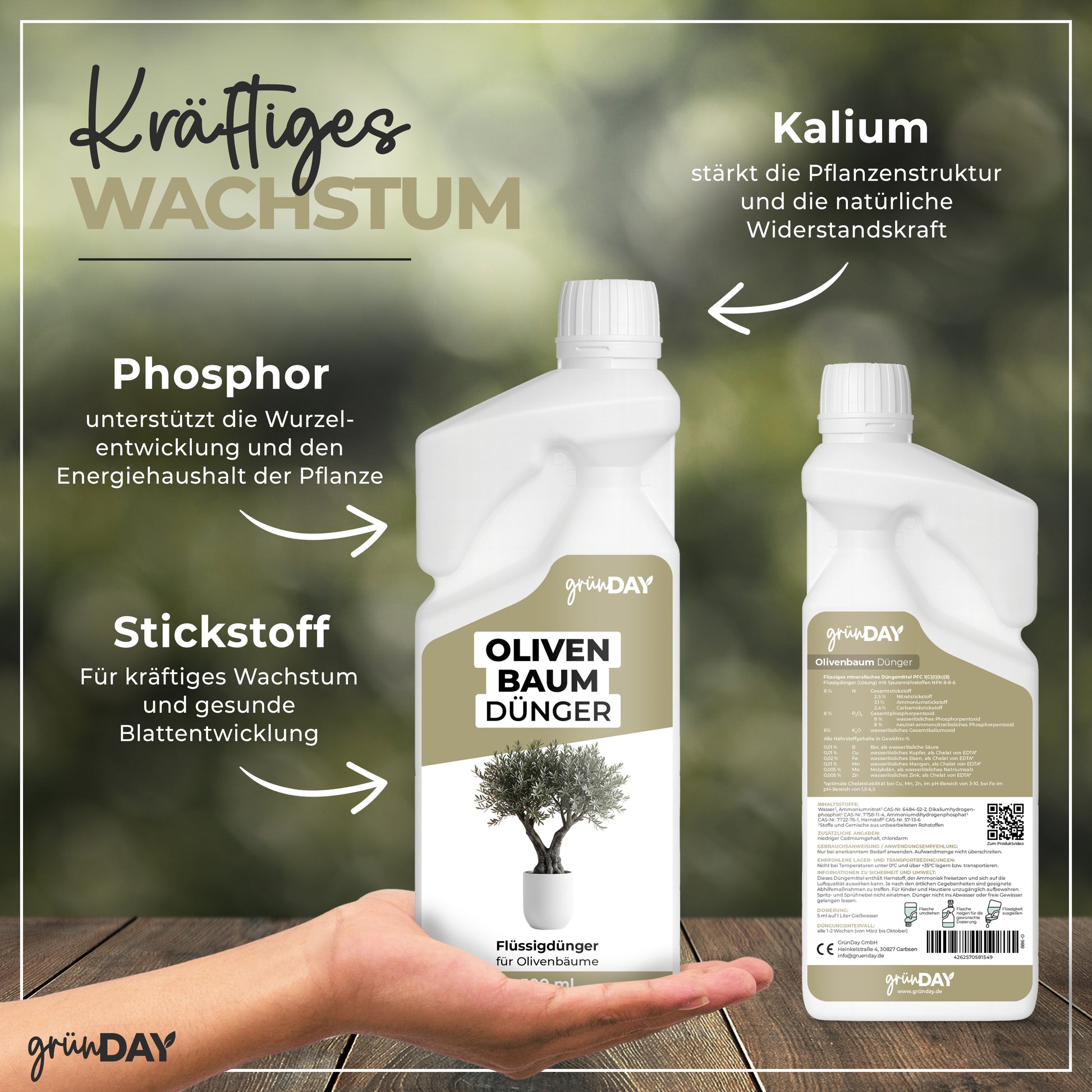 Gründay Olivenbaumdünger – Produktansicht 4