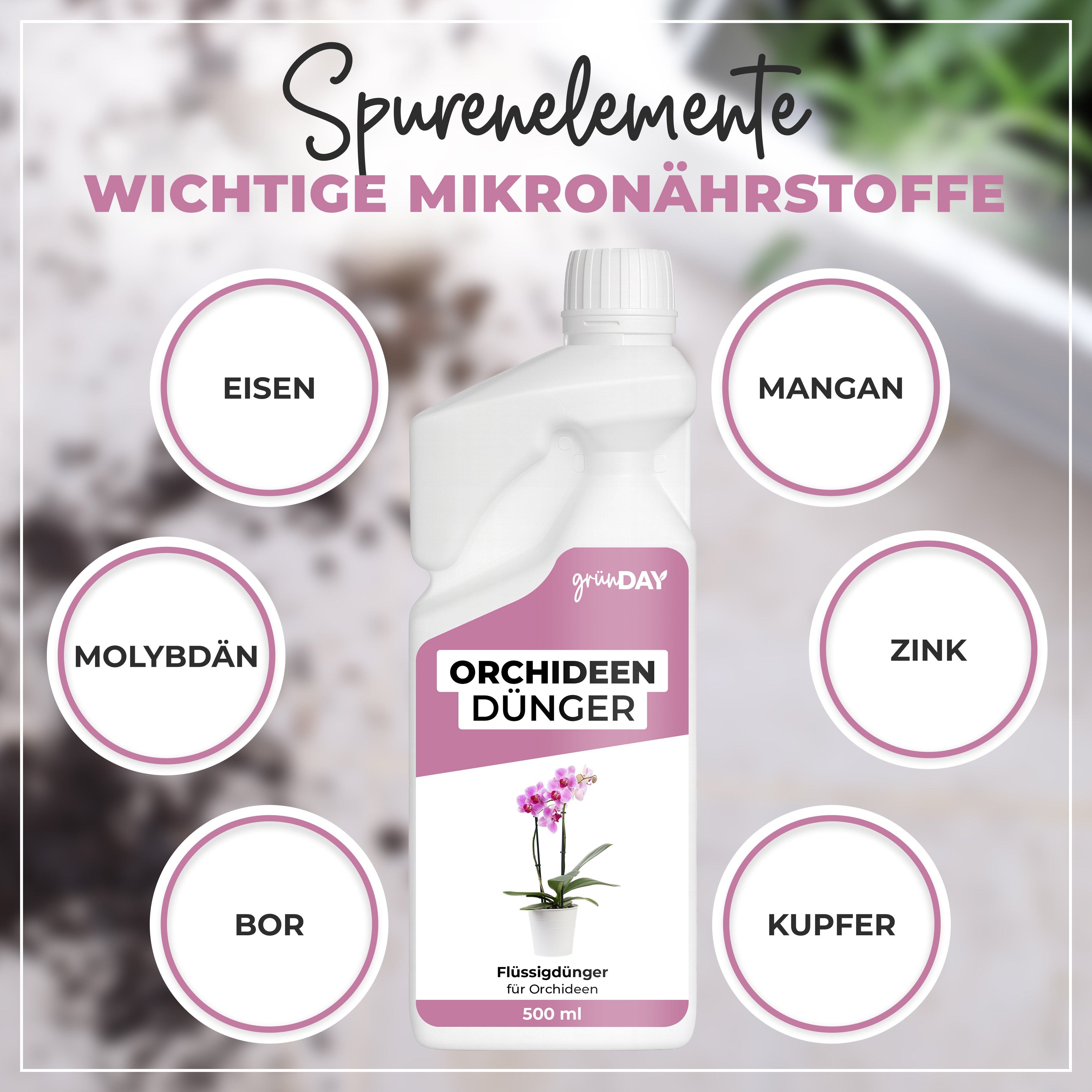 Gründay Orchideendünger – Produktansicht 5