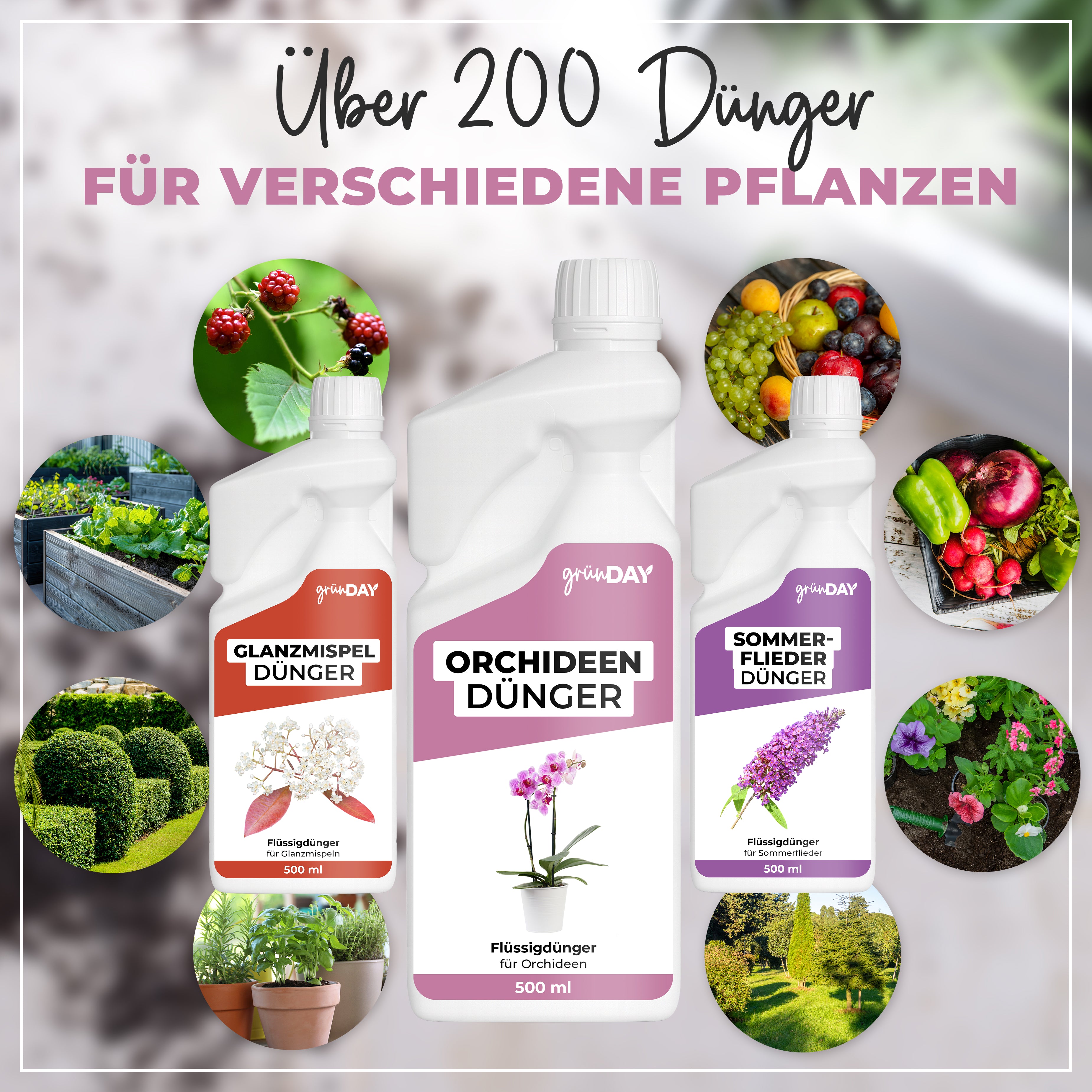 Gründay Orchideendünger – Produktansicht 7