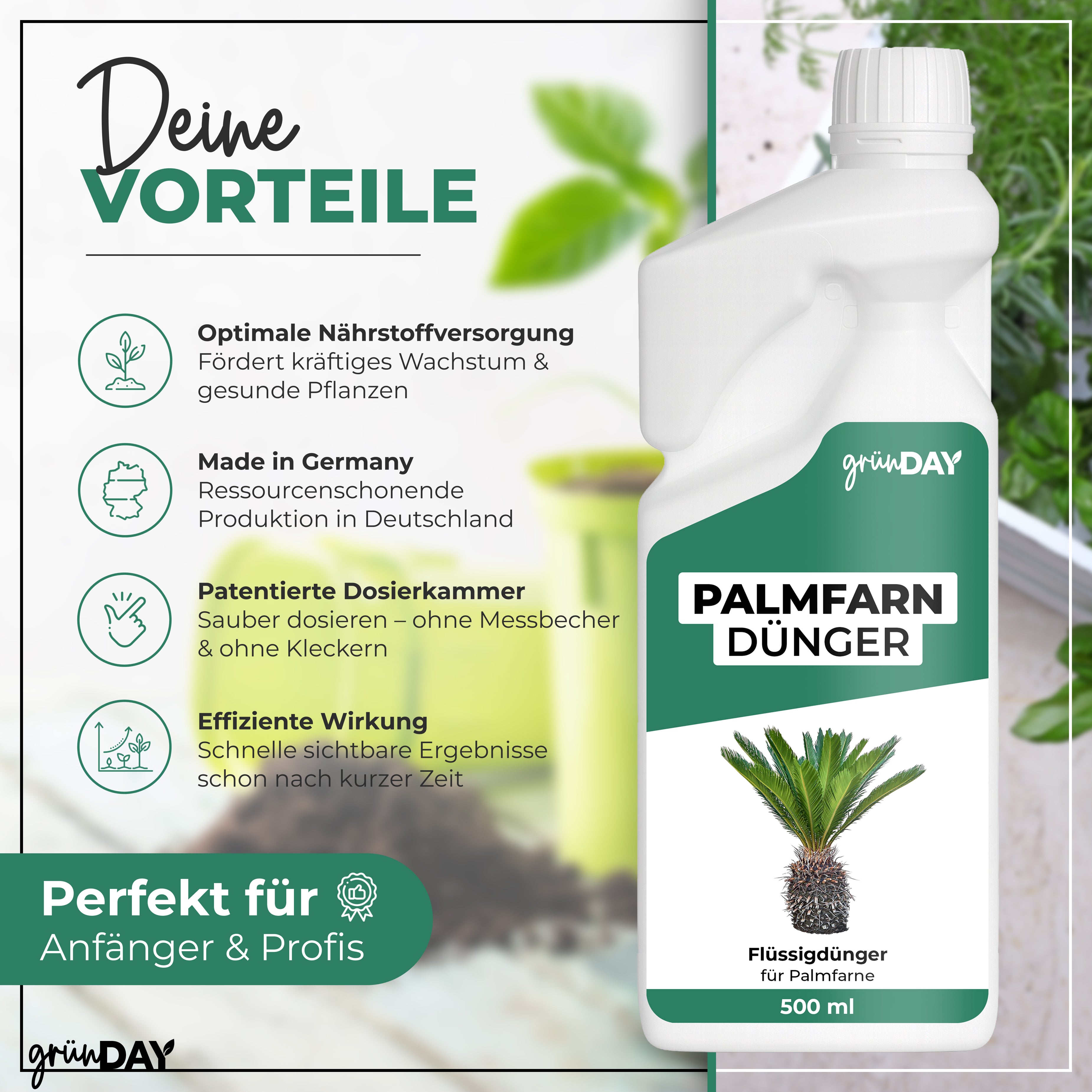 Gründay Palmfarn Dünger – Produktansicht 2