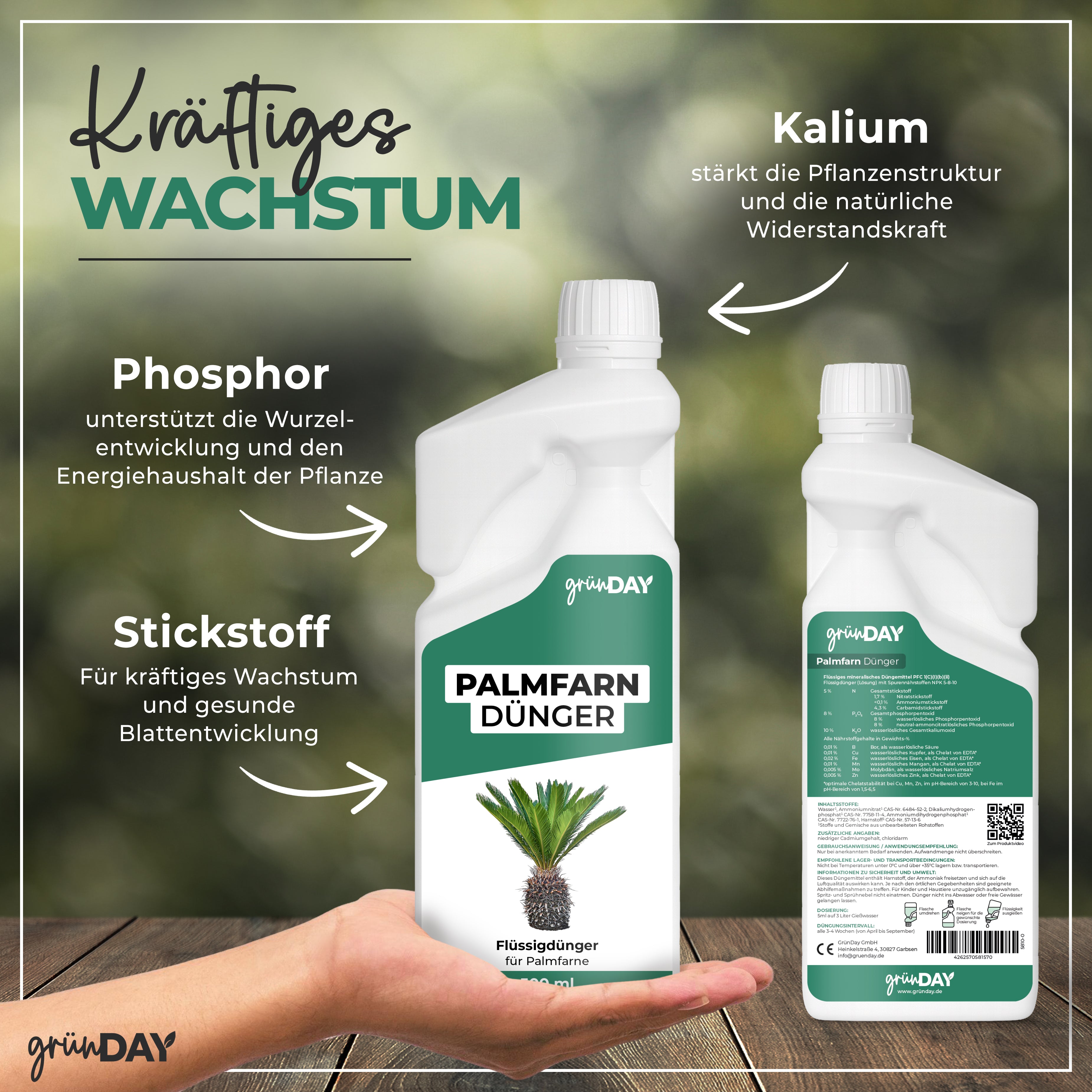 Gründay Palmfarn Dünger – Produktansicht 4
