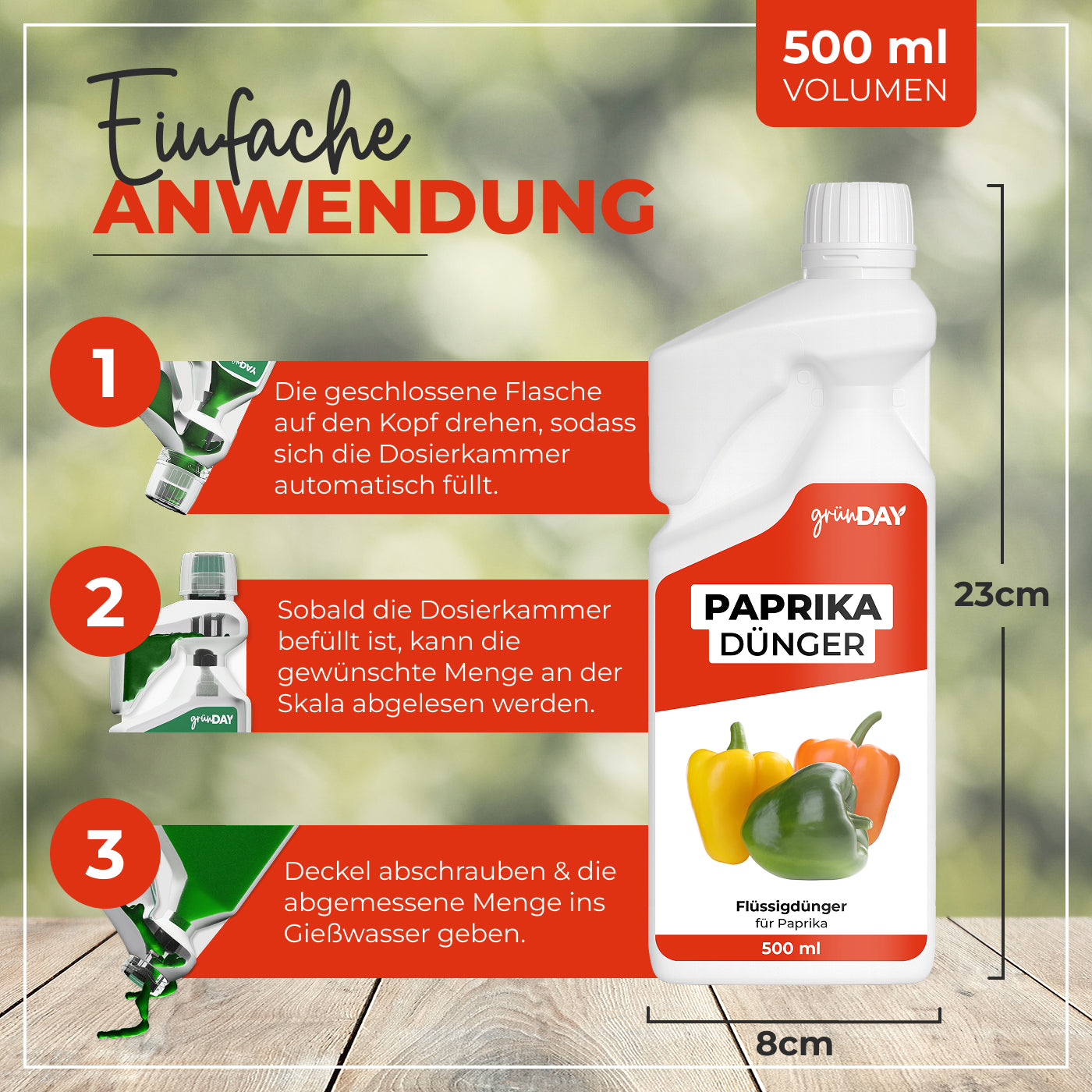 Gründay Paprikadünger – Produktansicht 3