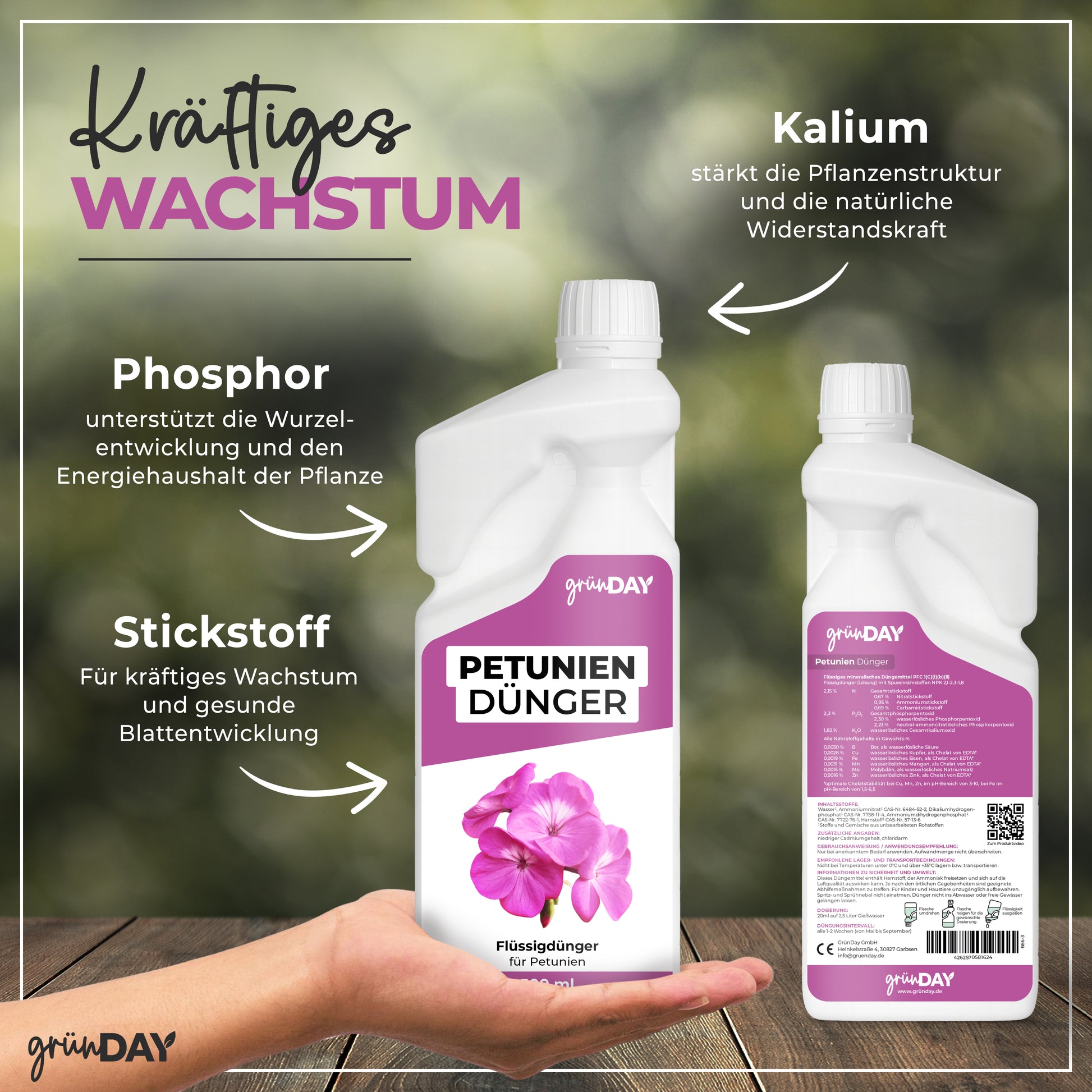 Gründay Petuniendünger – Produktansicht 4