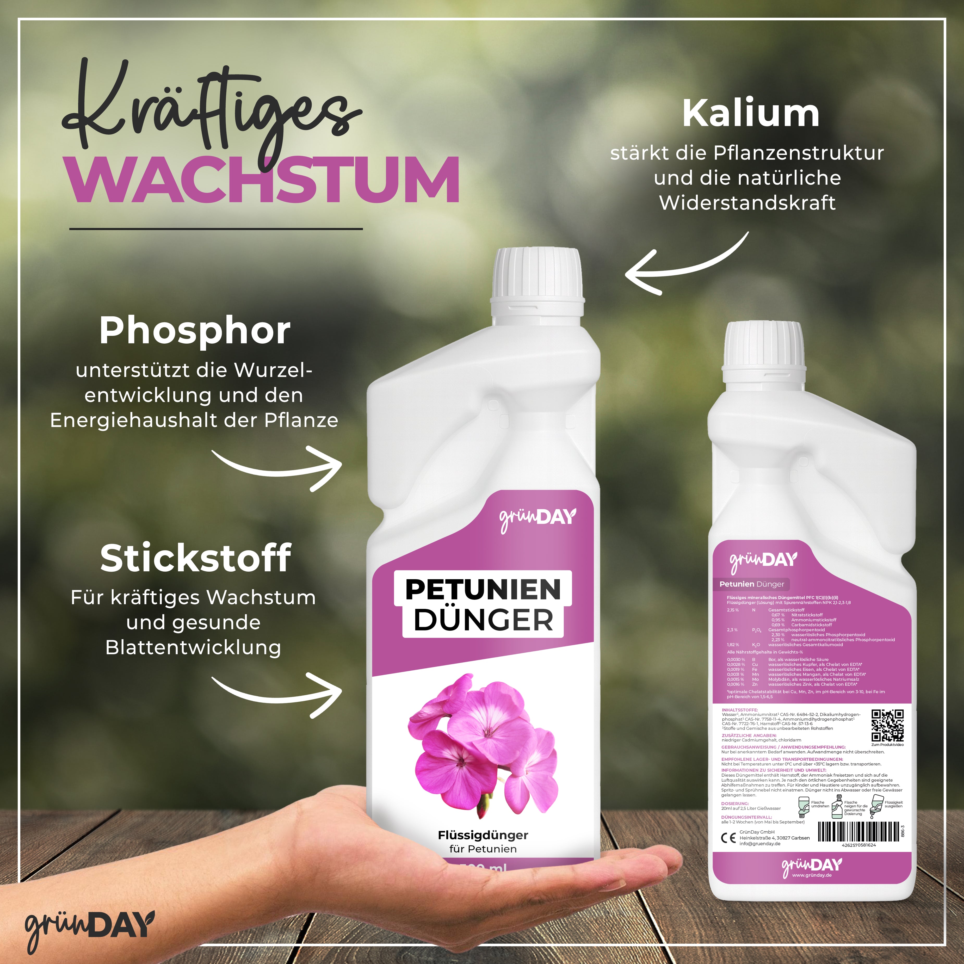 Gründay Petuniendünger – Produktansicht 4