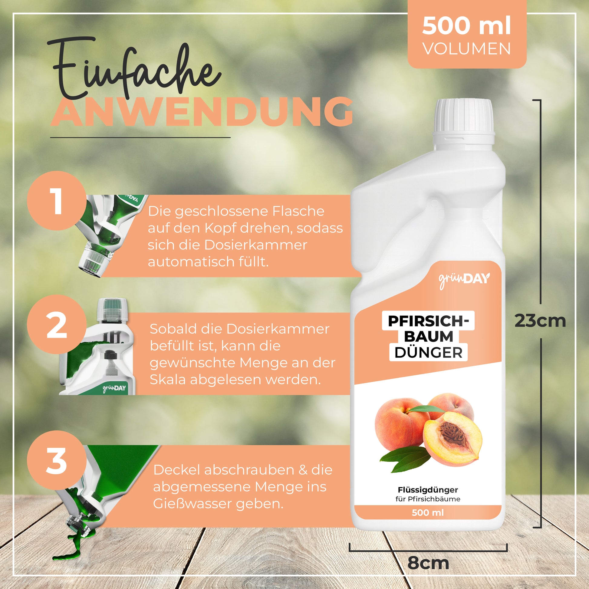 Gründay Pfirsichbaumdünger – Produktansicht 3
