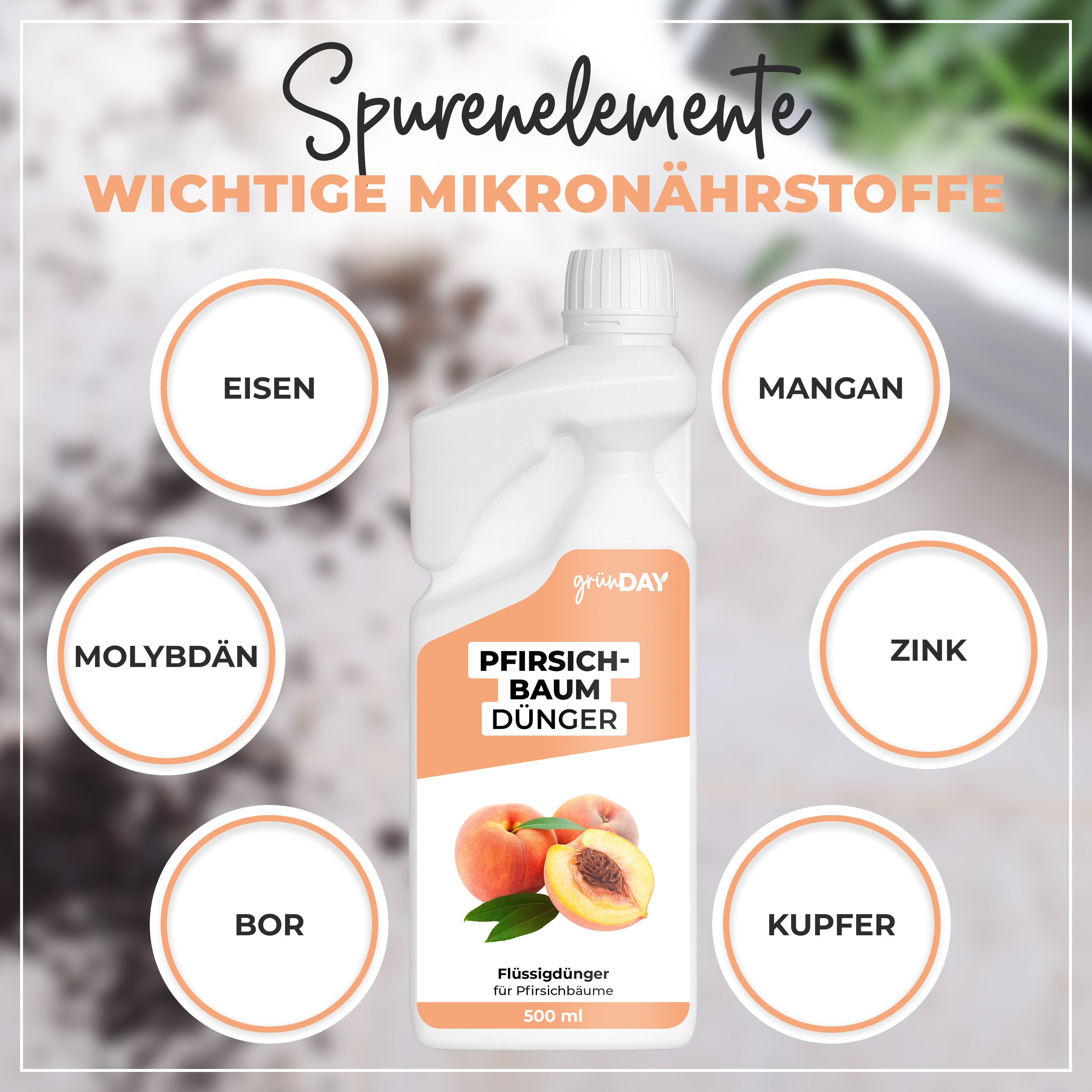 Gründay Pfirsichbaumdünger – Produktansicht 5