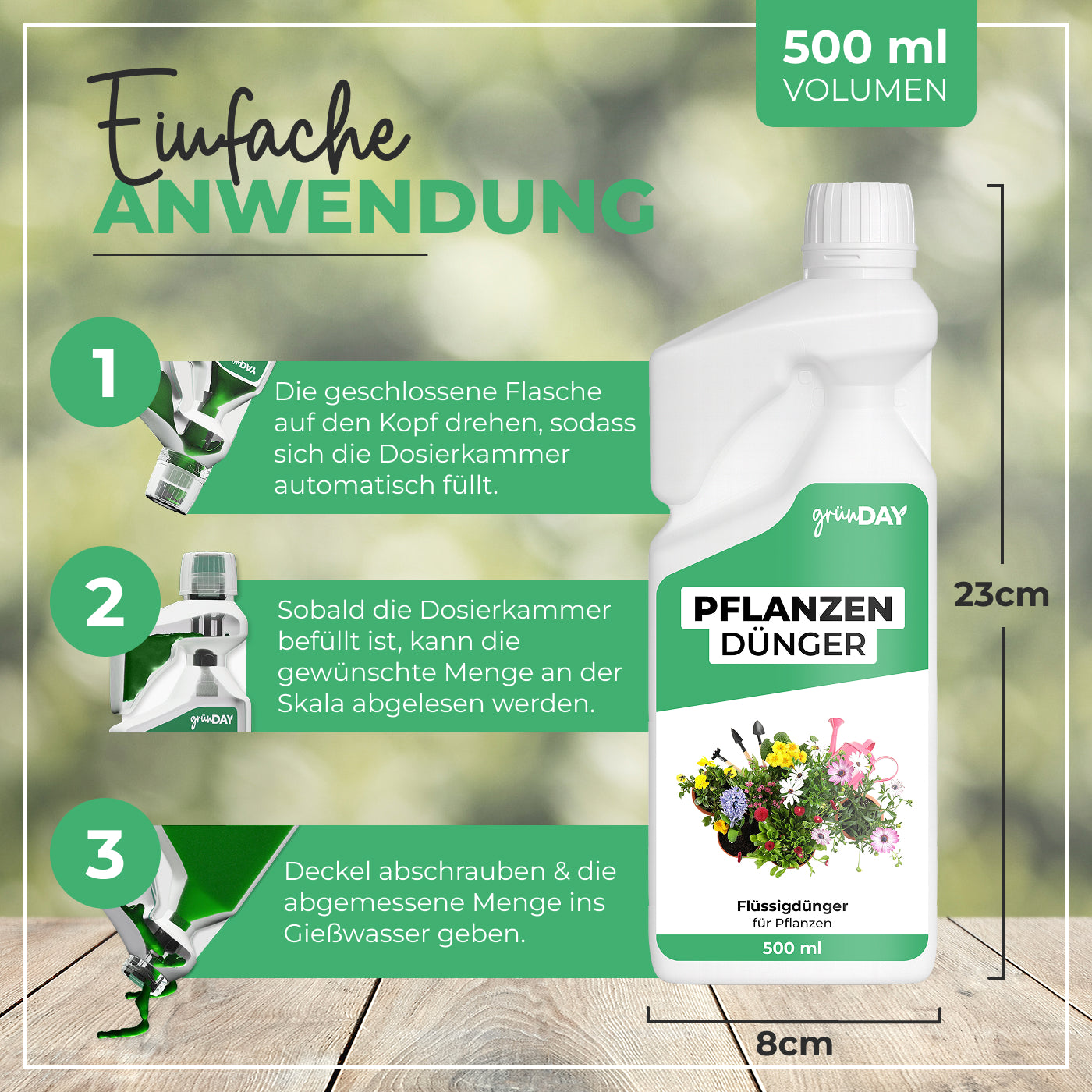 Gründay Pflanzendünger – Produktansicht 3