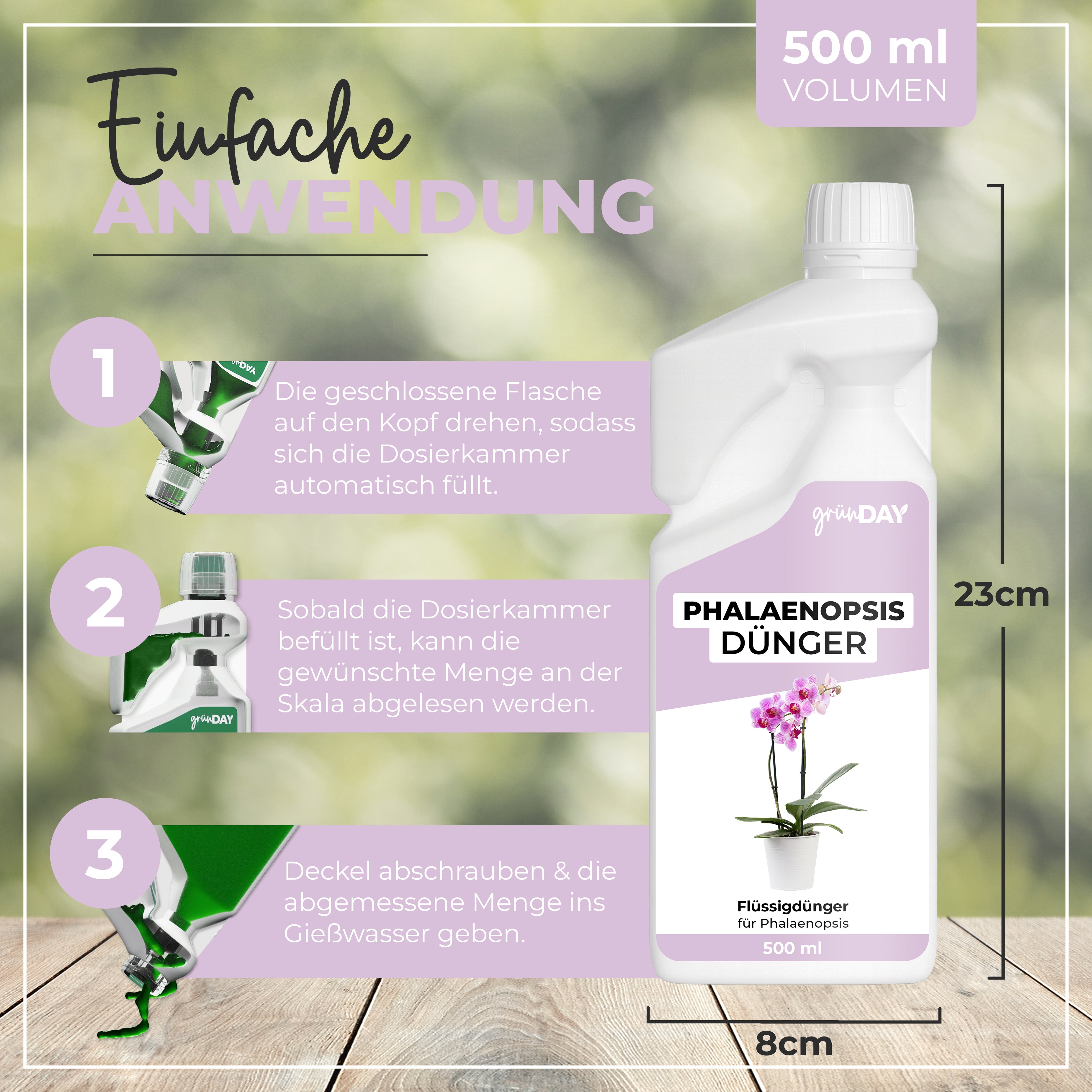 Gründay Phalaenopsisdünger – Produktansicht 3