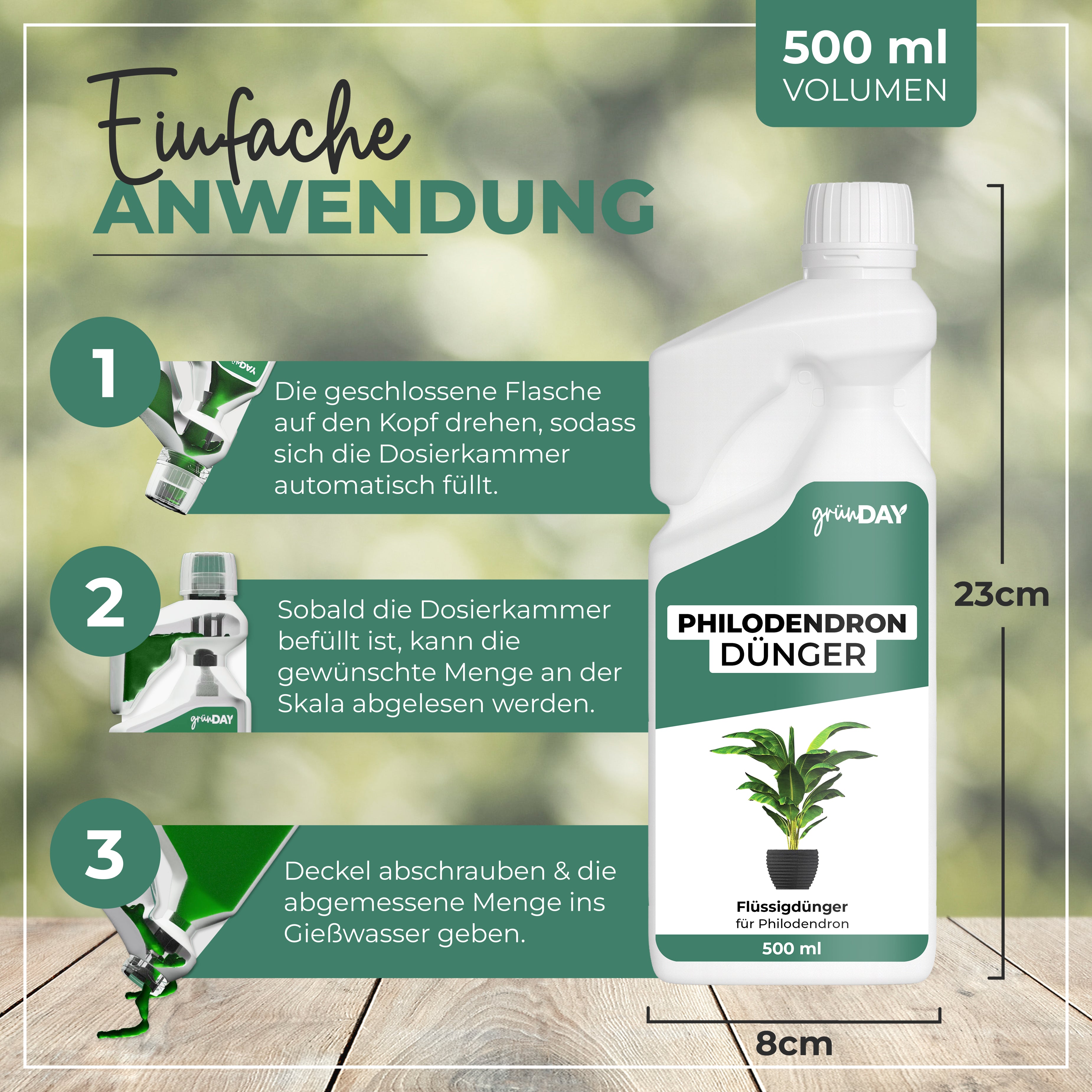 Gründay Philodendrondünger – Produktansicht 3