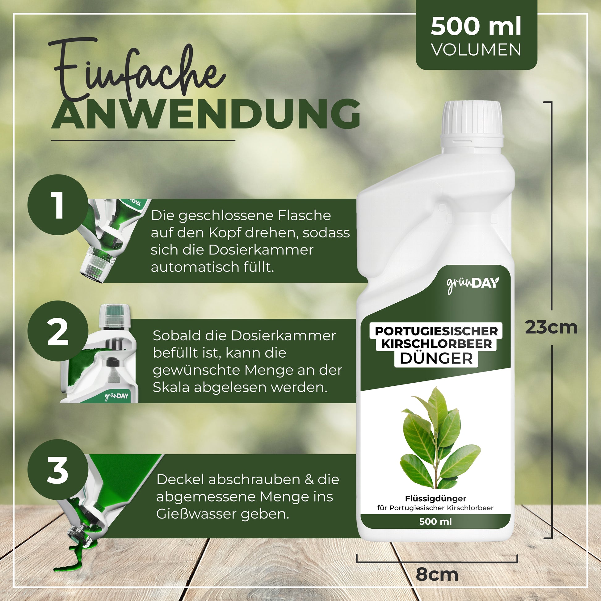 Gründay Portugiesischer Kirschlorbeerdünger – Produktansicht 3