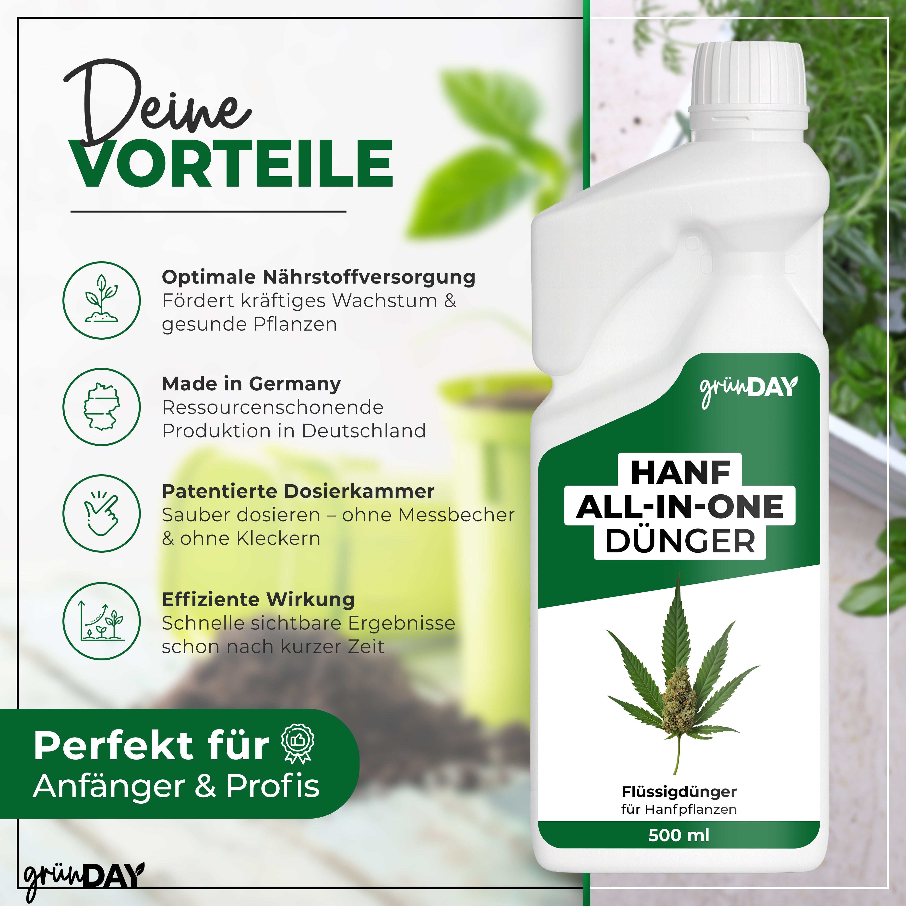 Hanf-Flüssigdünger All In One 500 ml