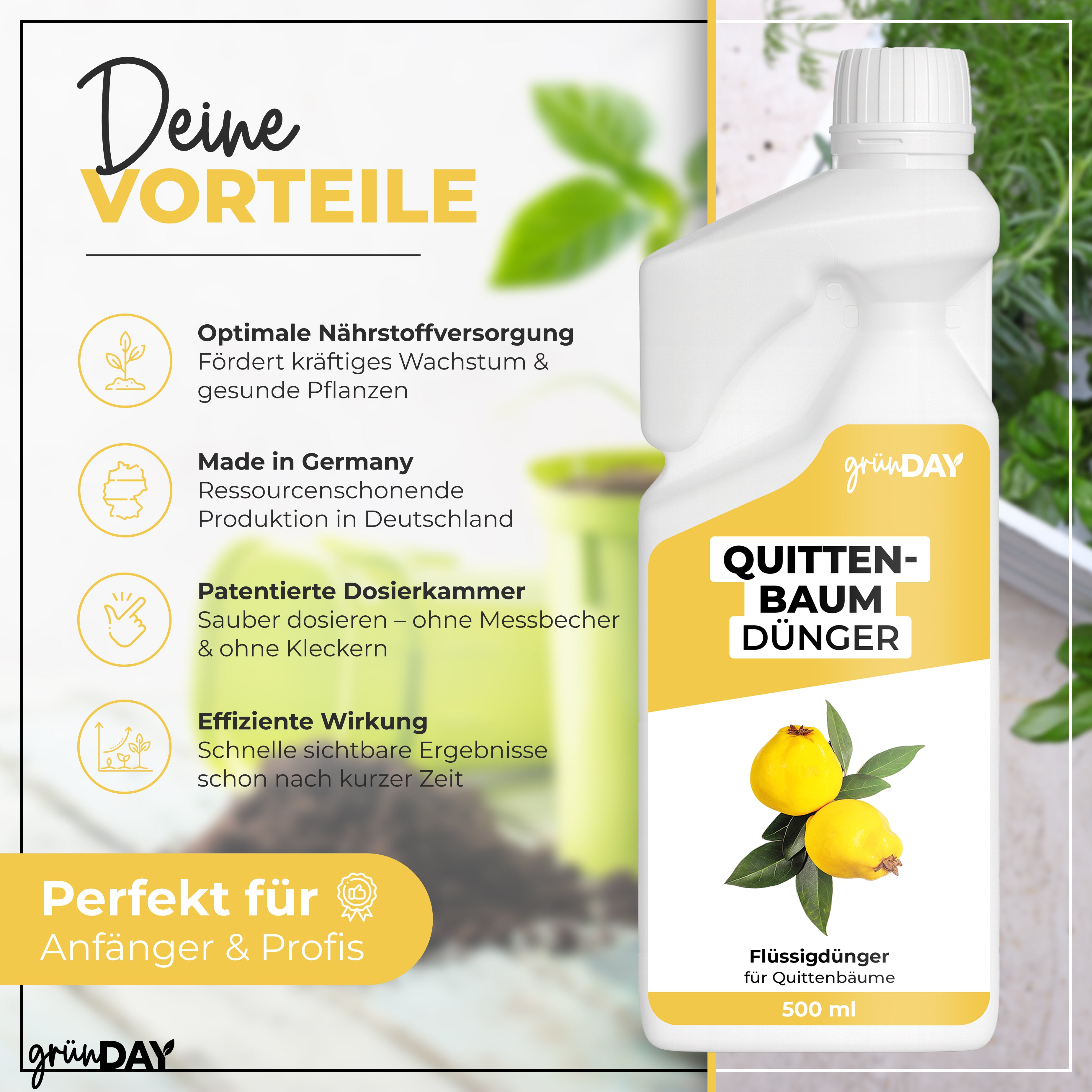 Gründay Quittenbaum Dünger – Produktansicht 2