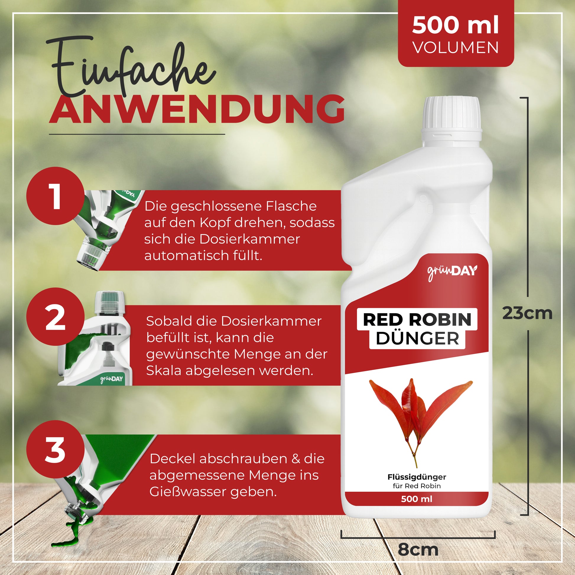 Gründay Red Robin Dünger – Produktansicht 3