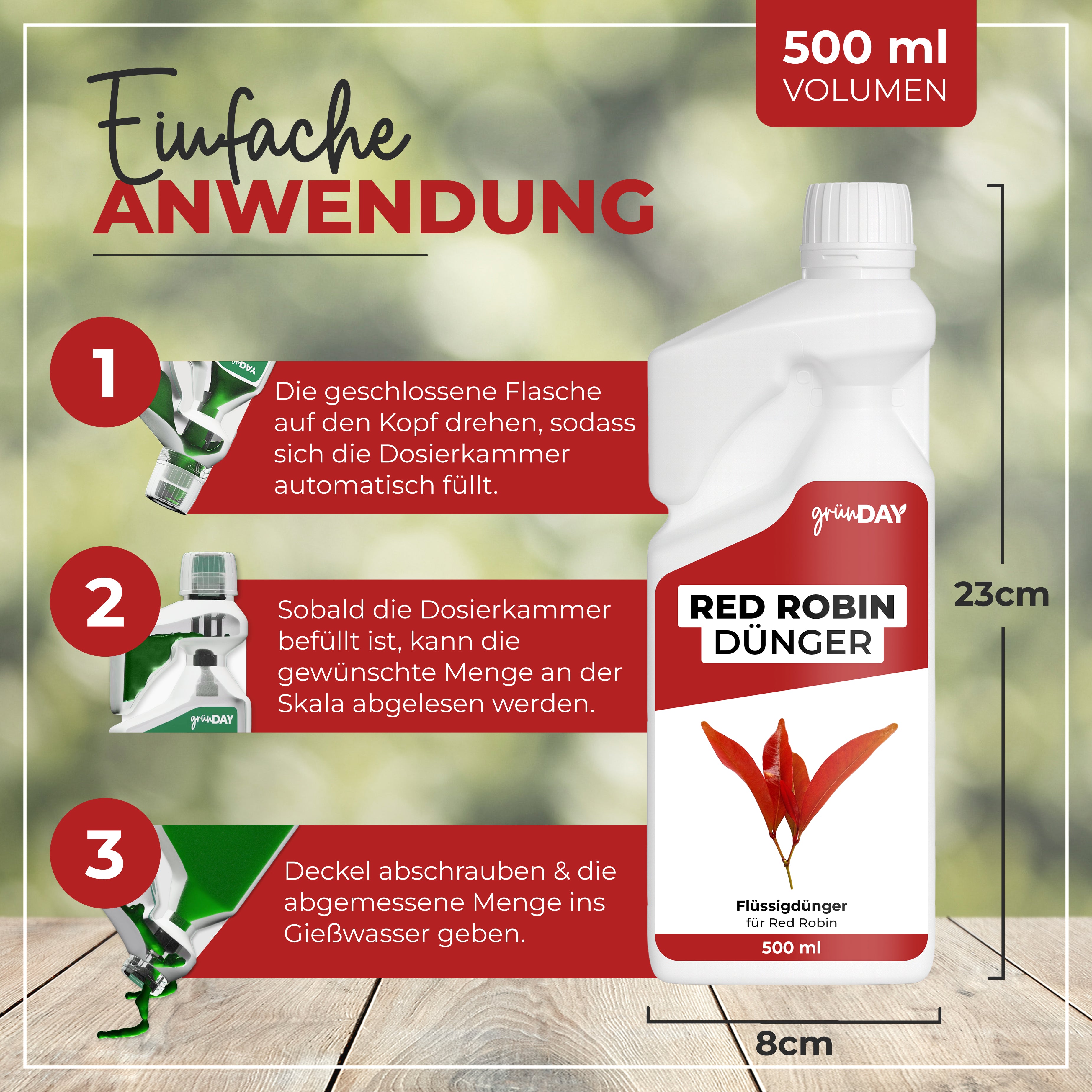 Gründay Red Robin Dünger – Produktansicht 3