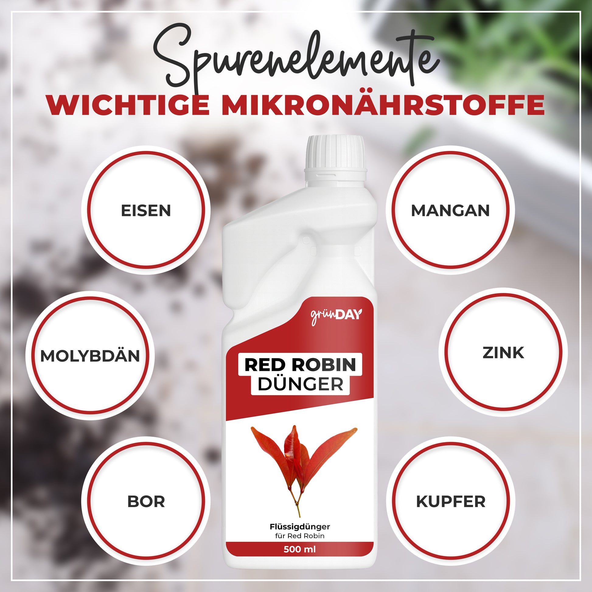 Gründay Red Robin Dünger – Produktansicht 5