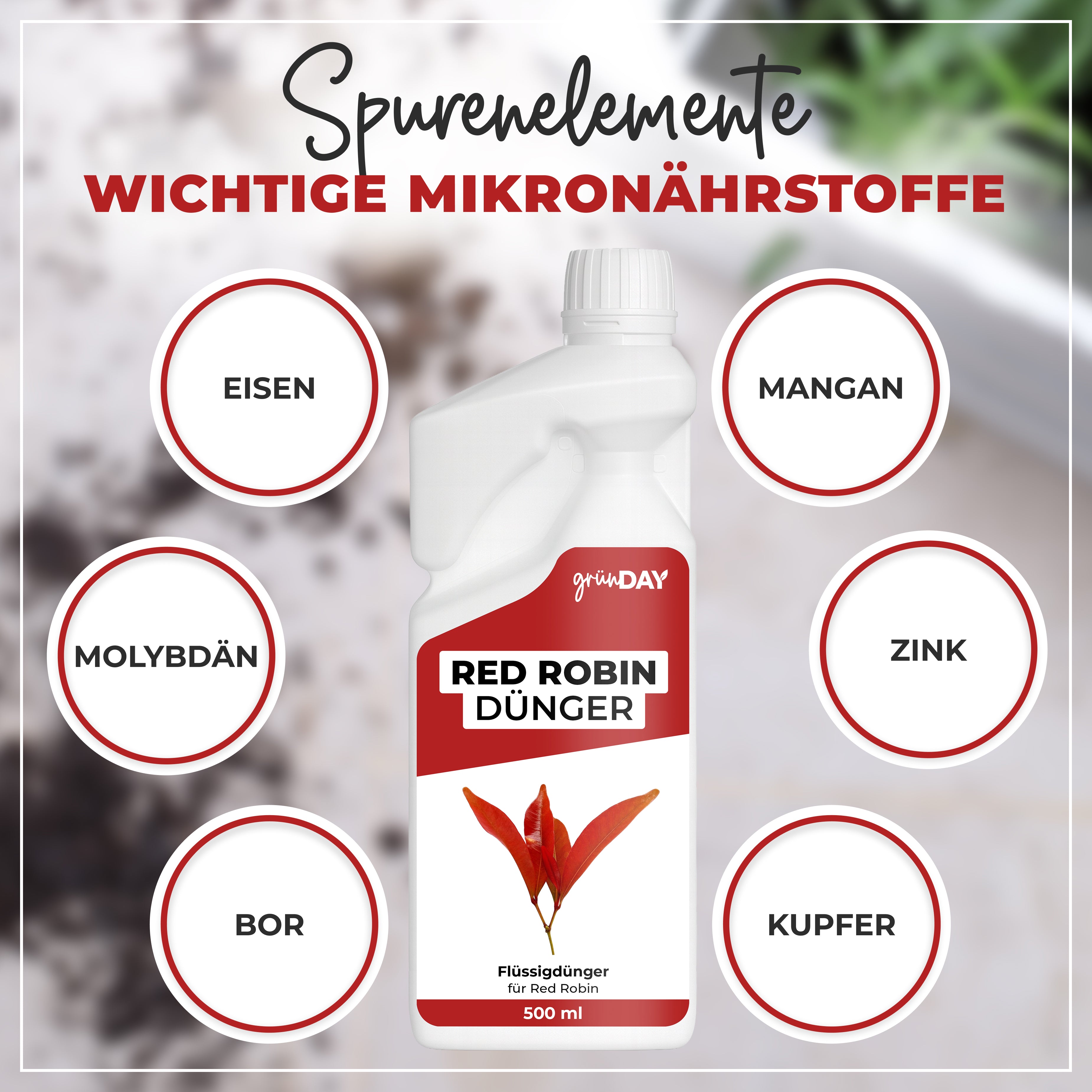Gründay Red Robin Dünger – Produktansicht 5