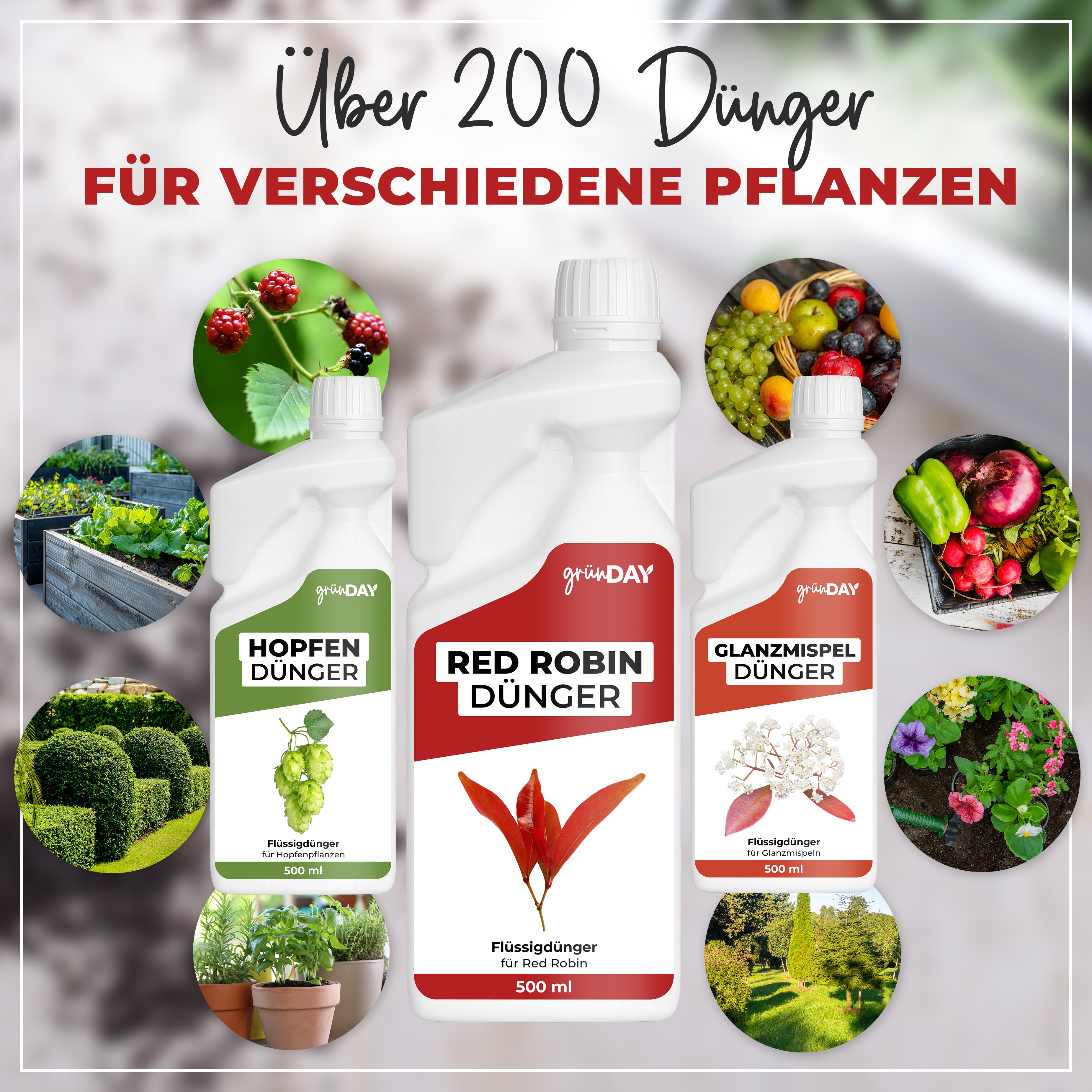 Gründay Red Robin Dünger – Produktansicht 7