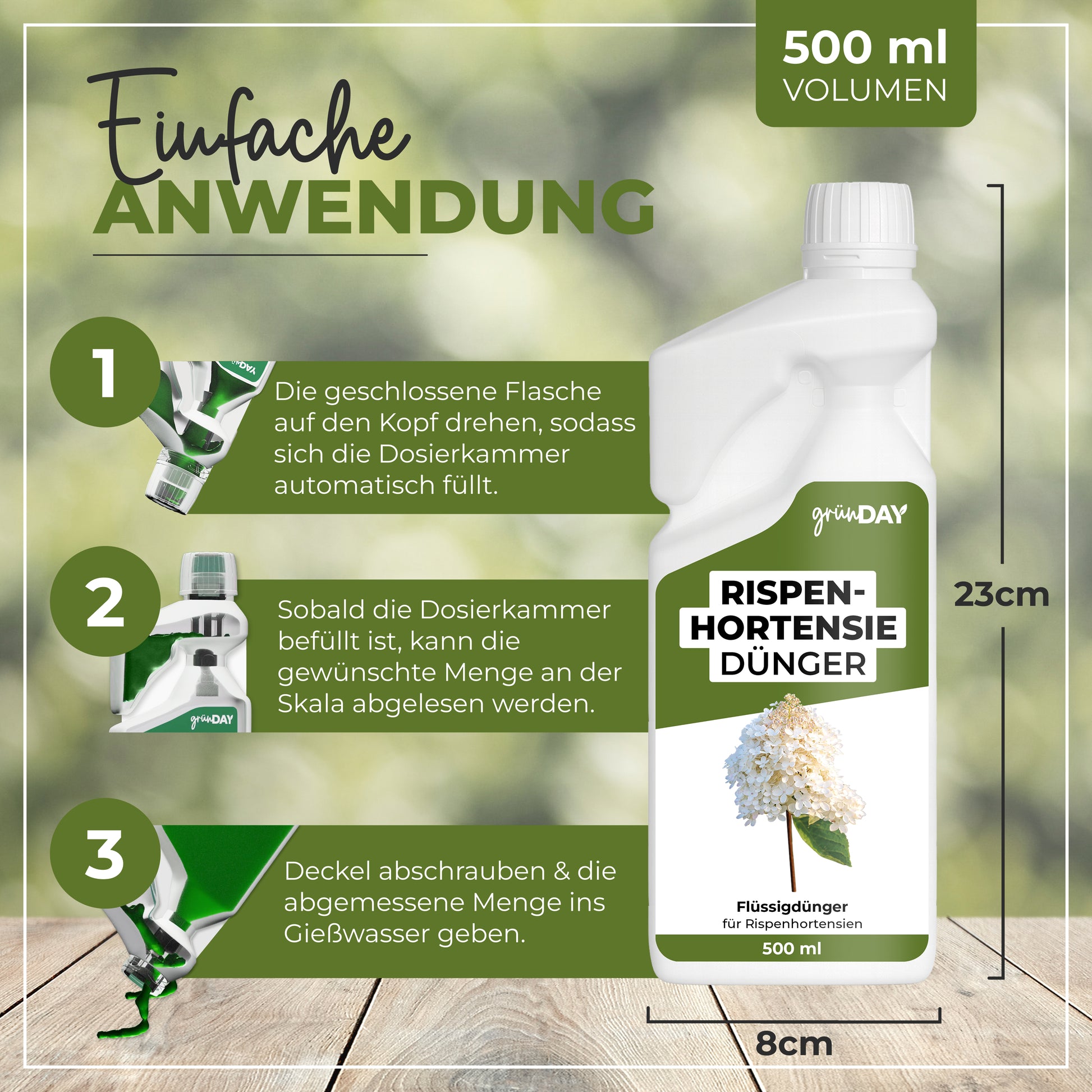 Gründay Rispenhortensie Dünger – Produktansicht 3