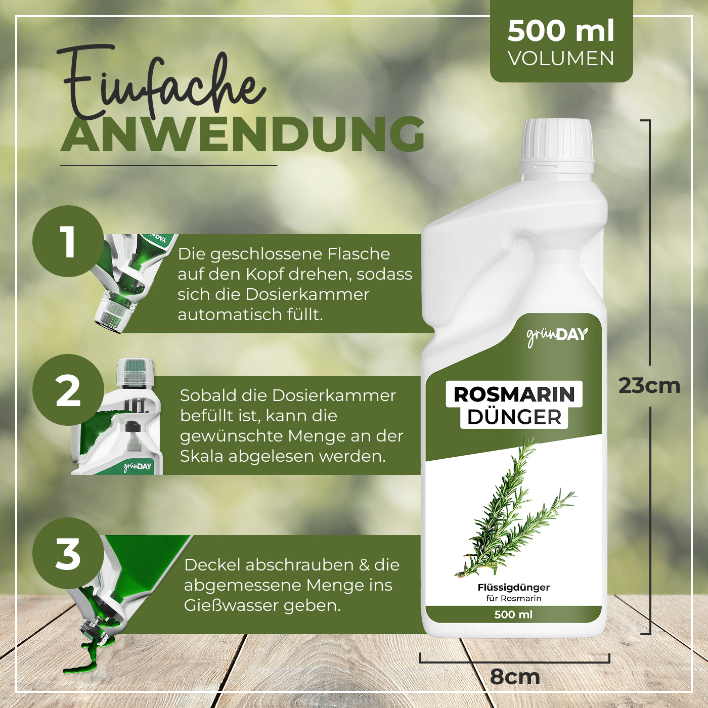 Gründay Rosmarindünger – Produktansicht 3