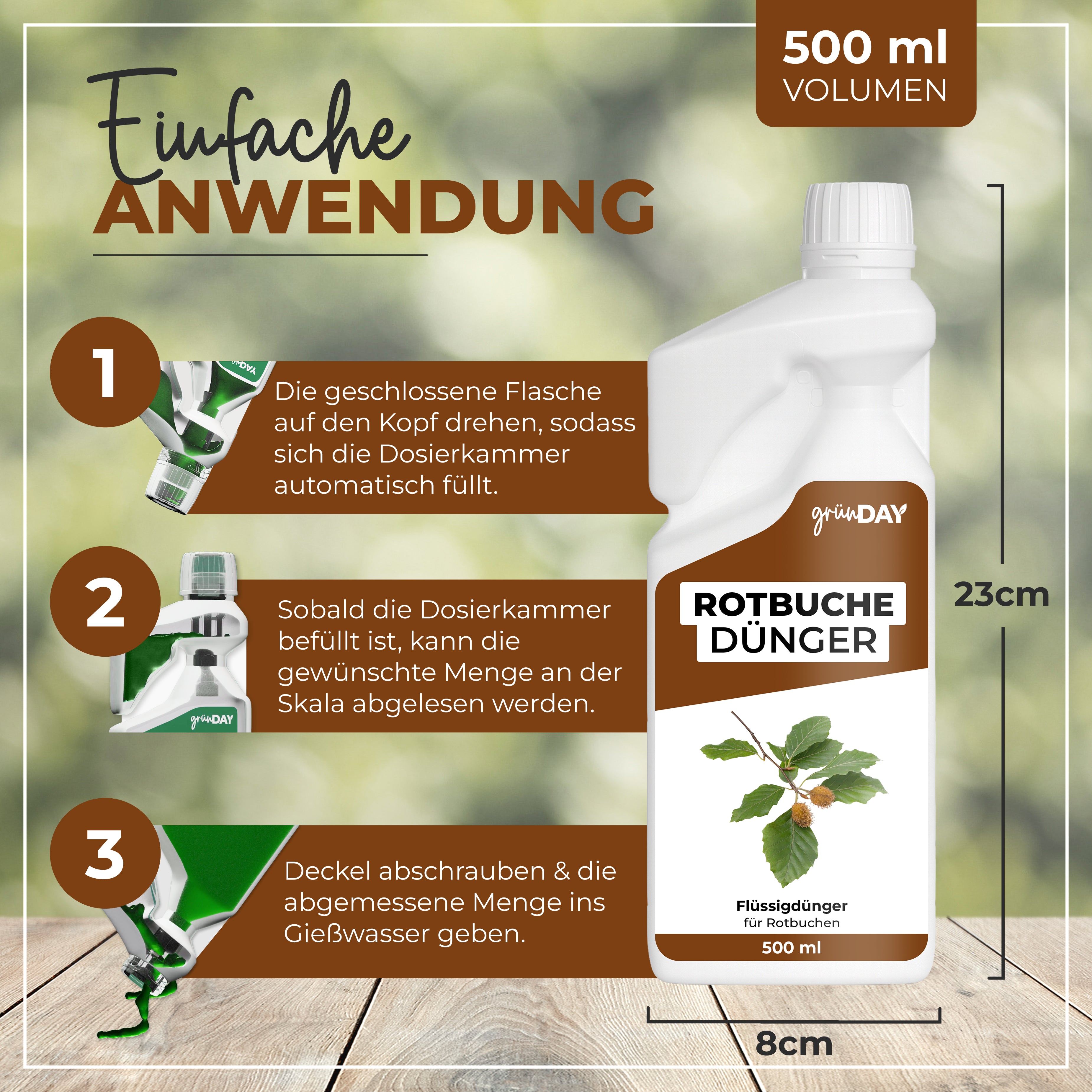 Gründay Rotbuchedünger – Produktansicht 3