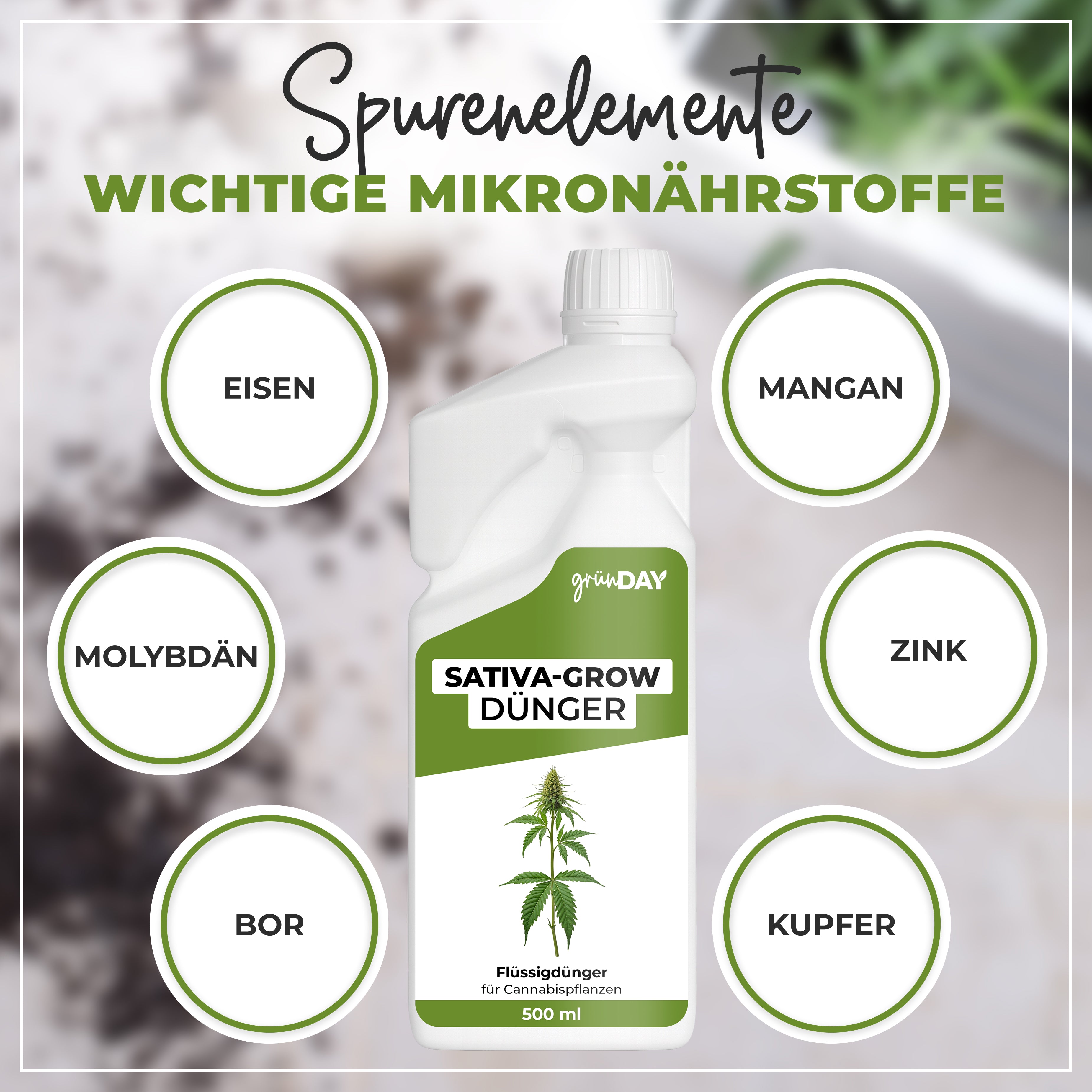 Gründay Sativa-Grow-Dünger – Produktansicht 5