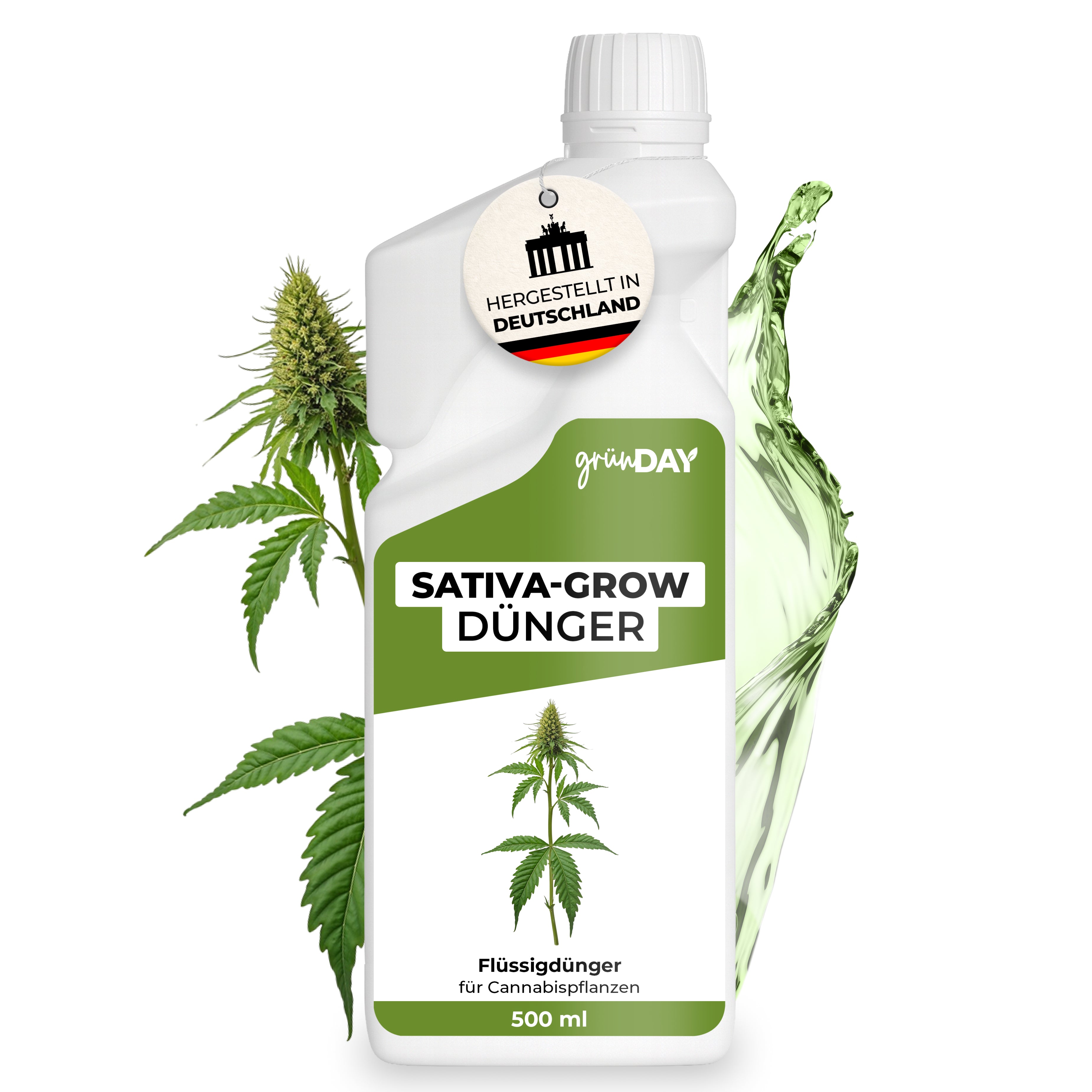 Gründay Sativa-Grow-Dünger – Produktbild