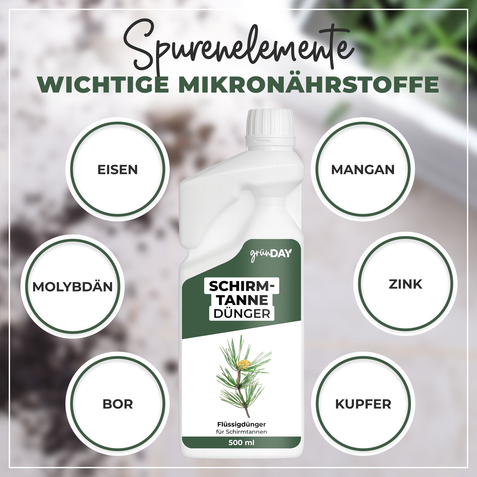 Gründay Schirmtanne Dünger – Produktansicht 5