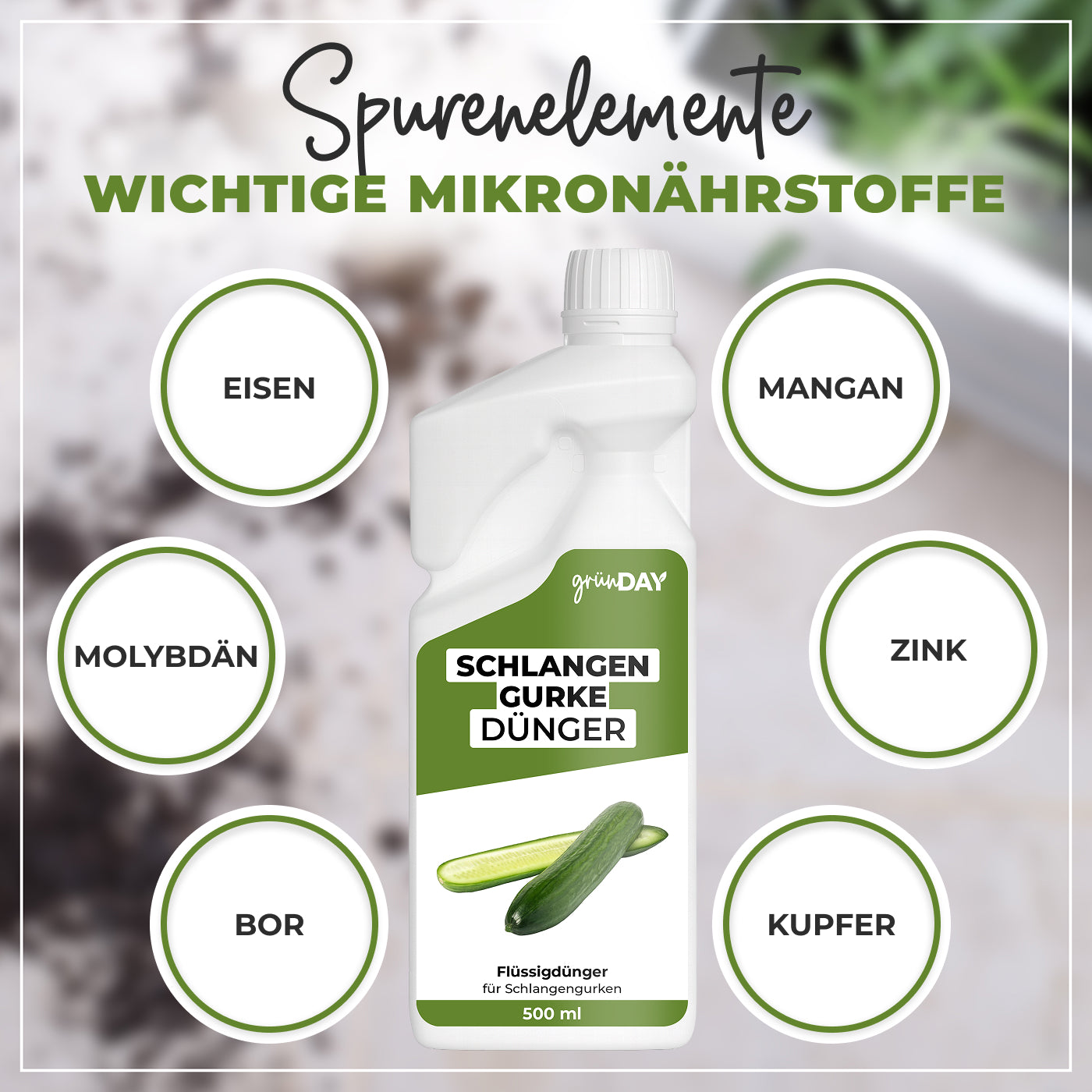 Gründay Schlangengurkedünger – Produktansicht 5