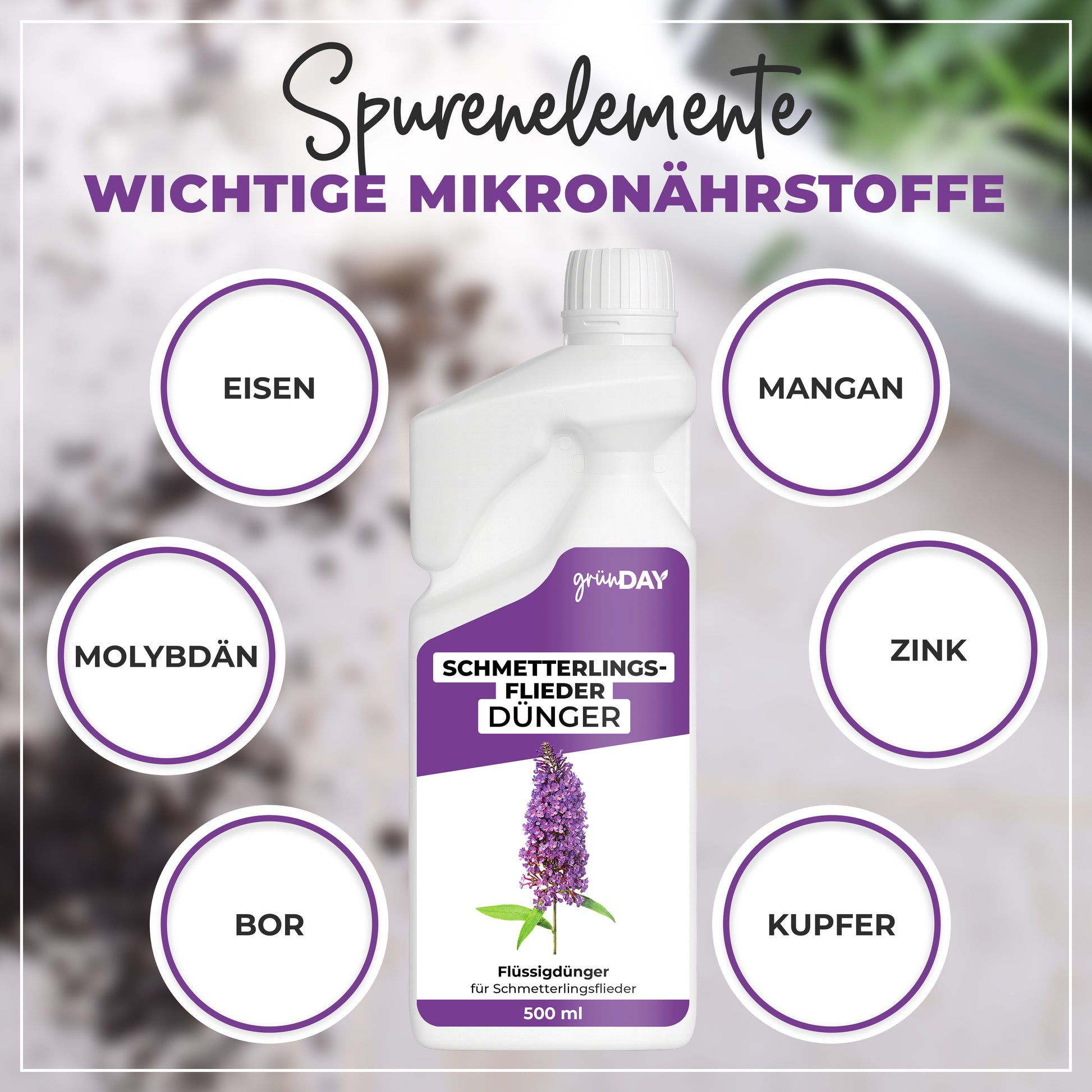 Gründay Schmetterlingsflieder Dünger – Produktansicht 5
