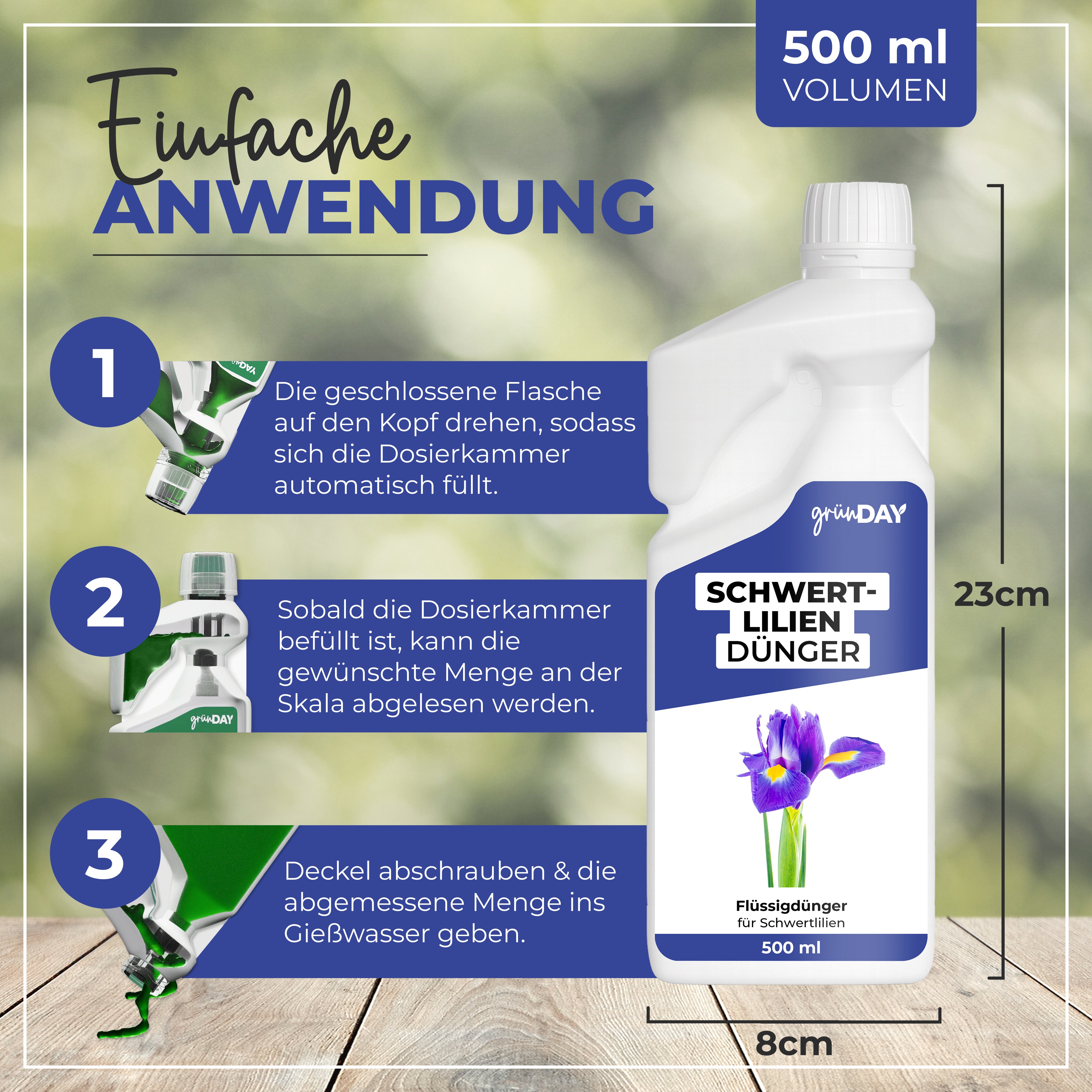 Gründay Schwertliliendünger – Produktansicht 3