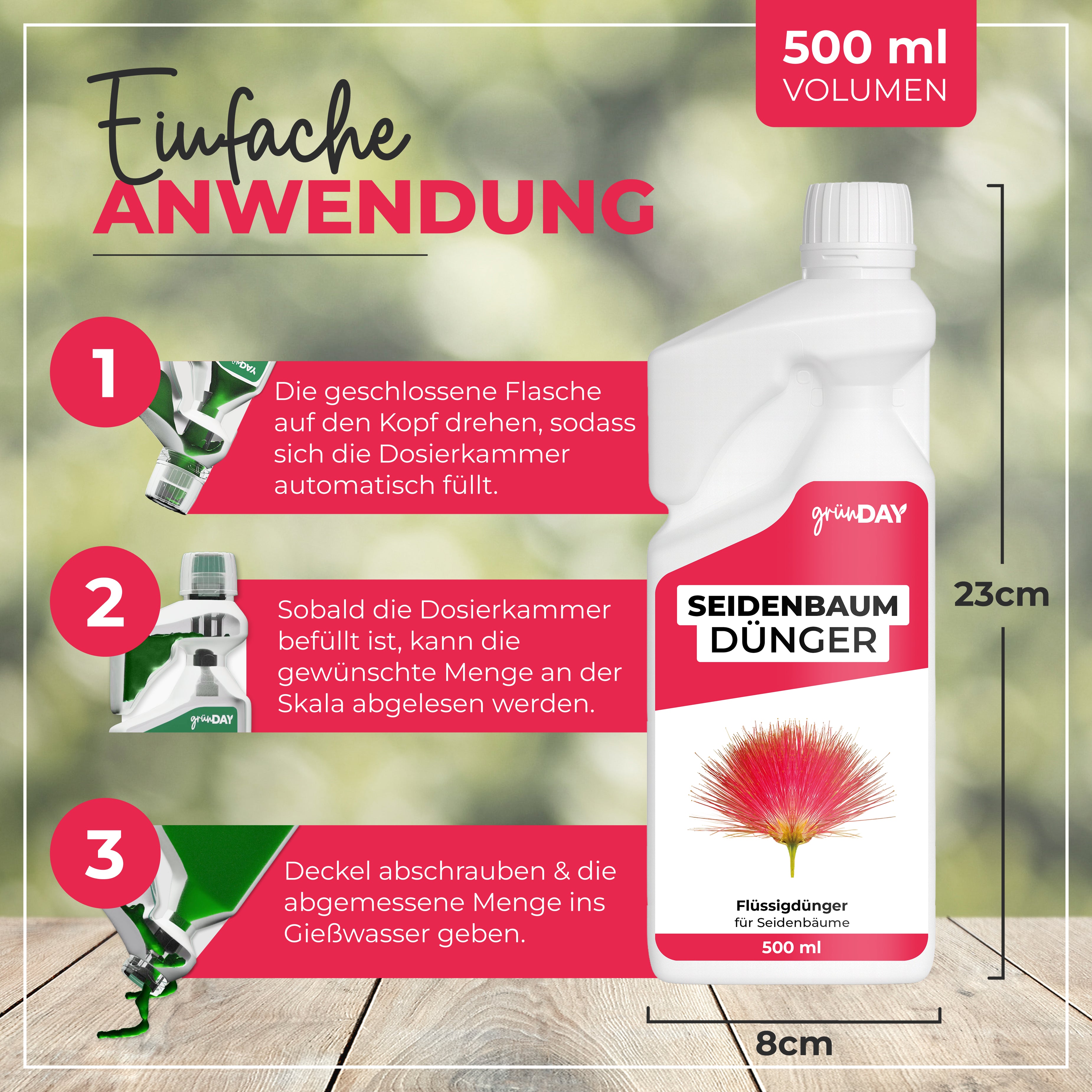 Gründay Seidenbaum Dünger – Produktansicht 3
