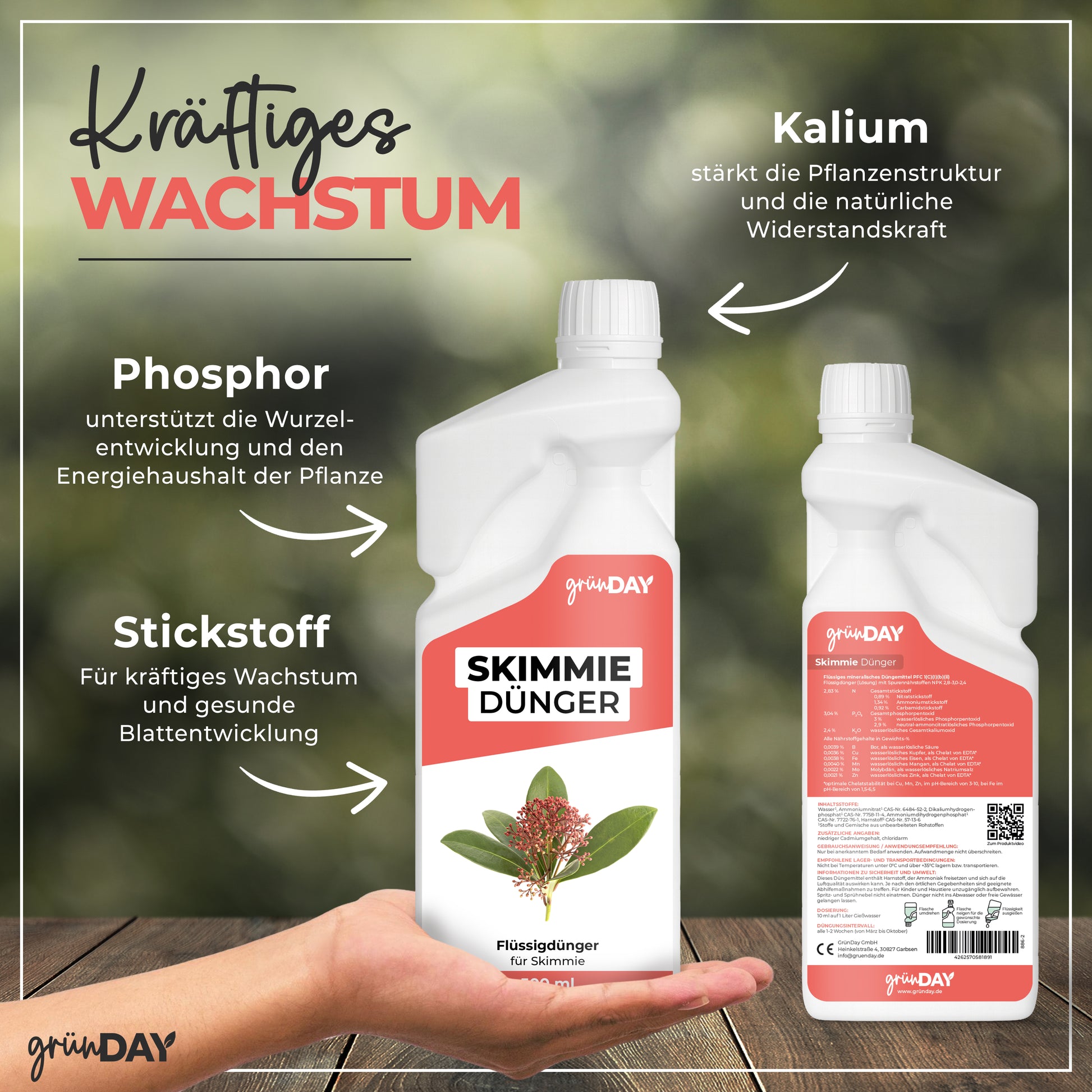 Gründay Skimmiedünger – Produktansicht 4