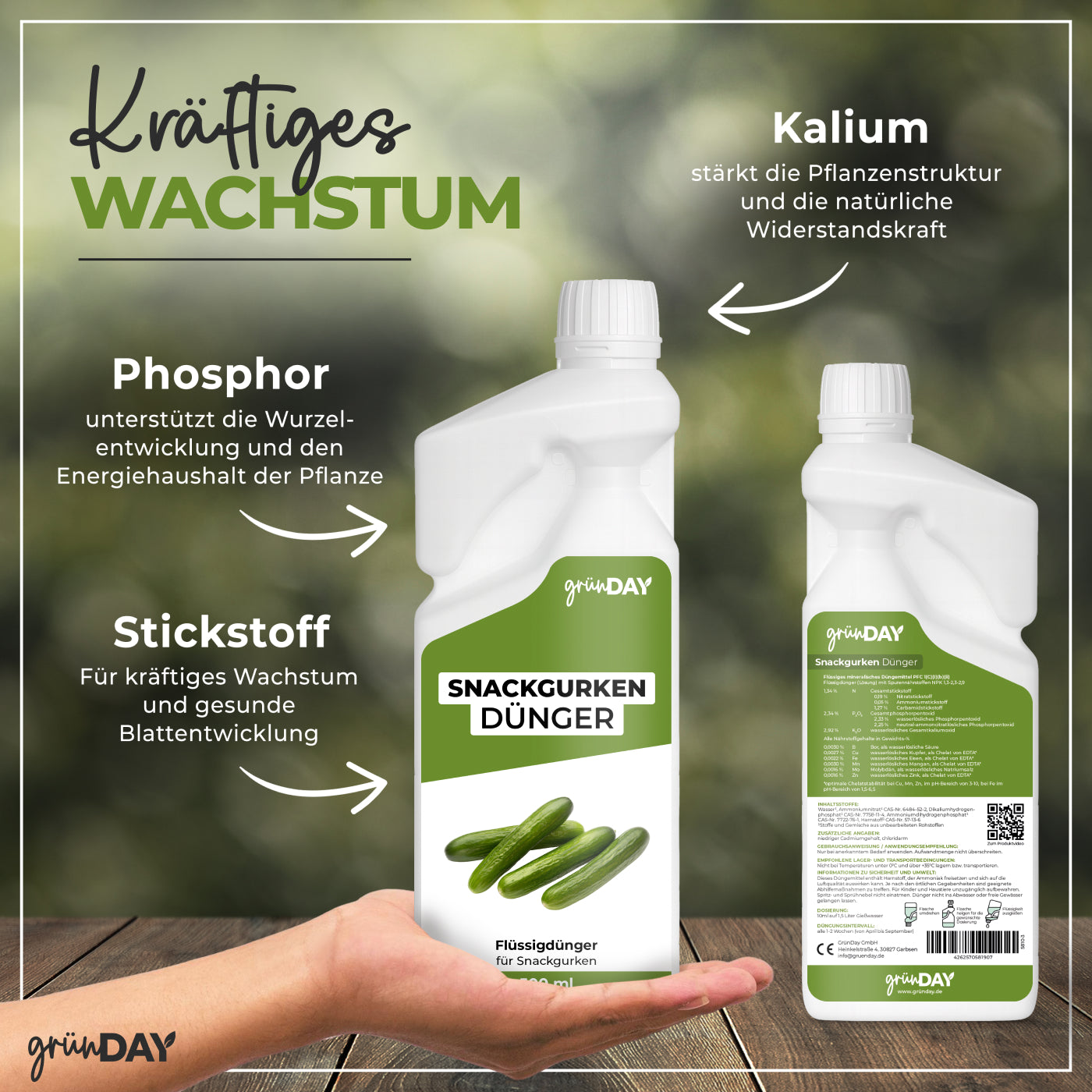 Gründay Snackgurkendünger – Produktansicht 4