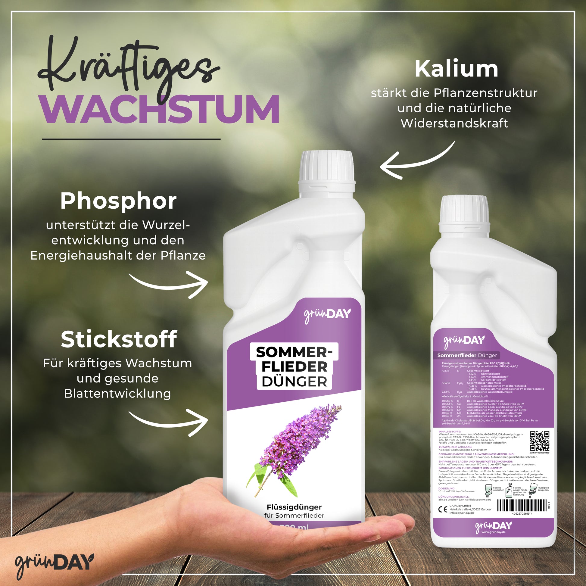 Gründay Sommerfliederdünger – Produktansicht 4